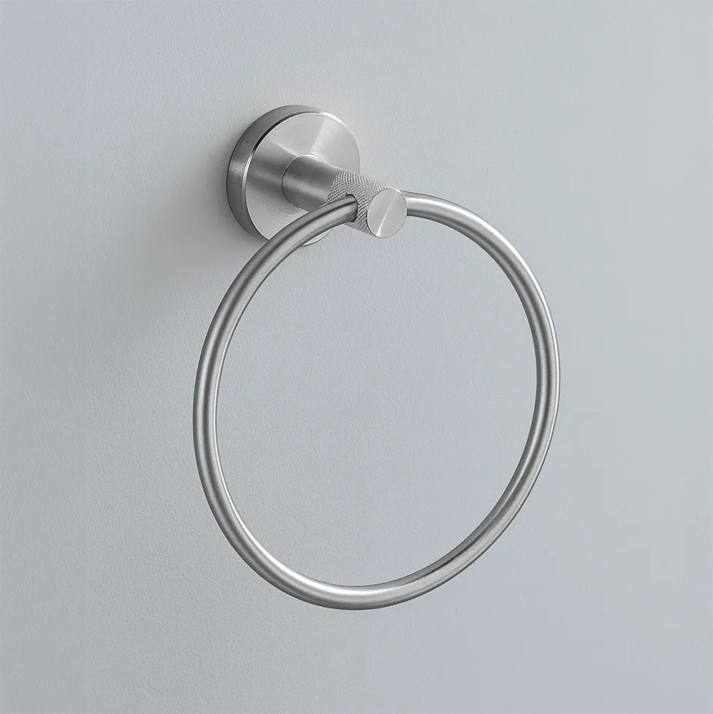 Pakabas vonios kambario Ring 6610 Modern Nickel aprašymas - Prekės nuotrauka