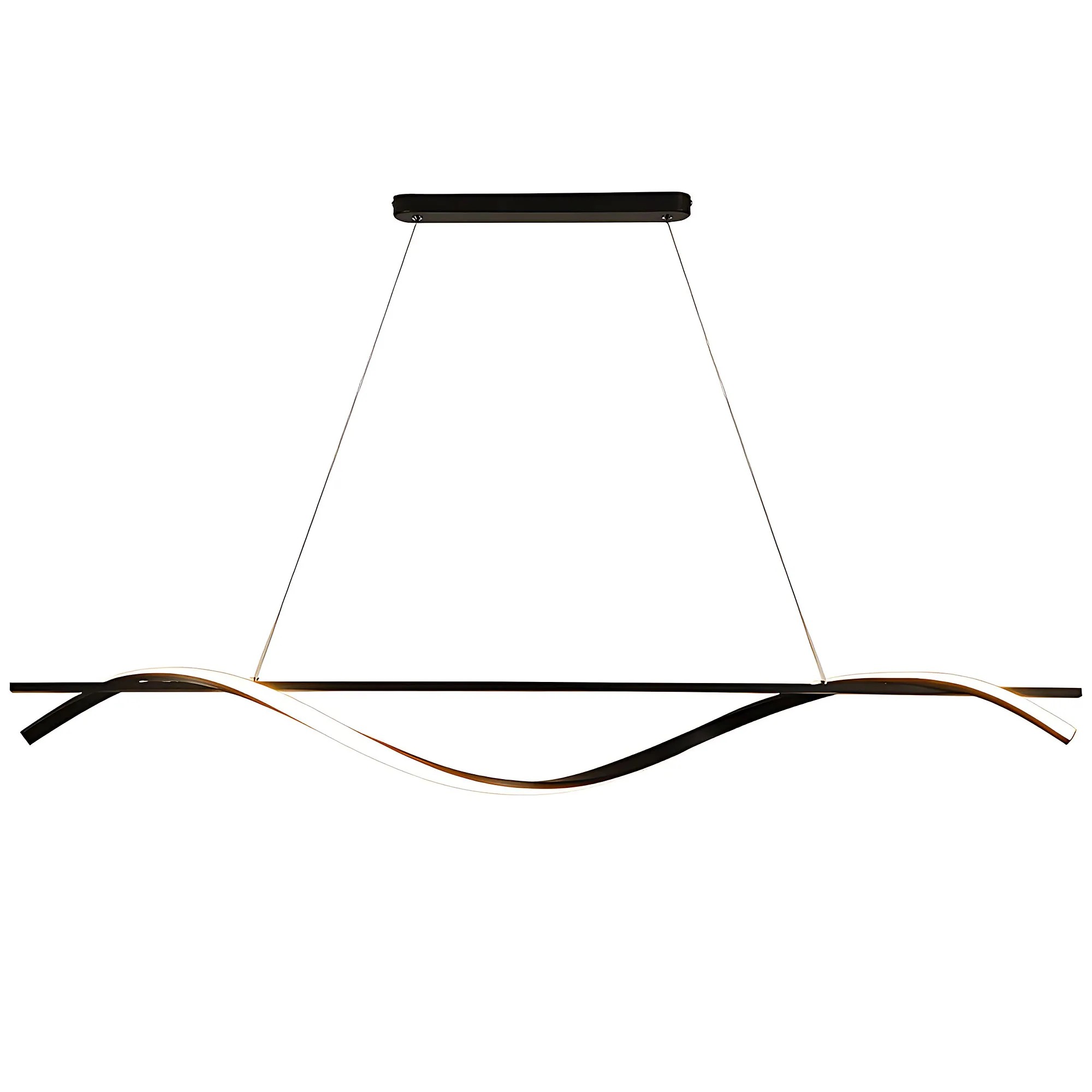 Pakabinamas šviestuvas Toolight Pakabinama lempa LHJ019-CP 120 cm JUODA aprašymas - Prekės nuotrauka
