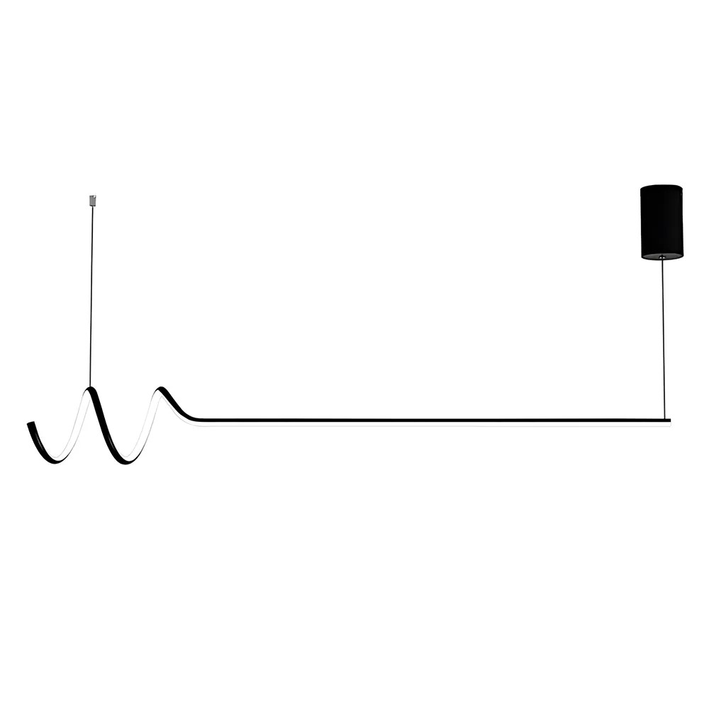 Pakabinamas šviestuvas Toolight Pakabinama lempa LHJ030-CP 120cm JUODA aprašymas - Prekės nuotrauka
