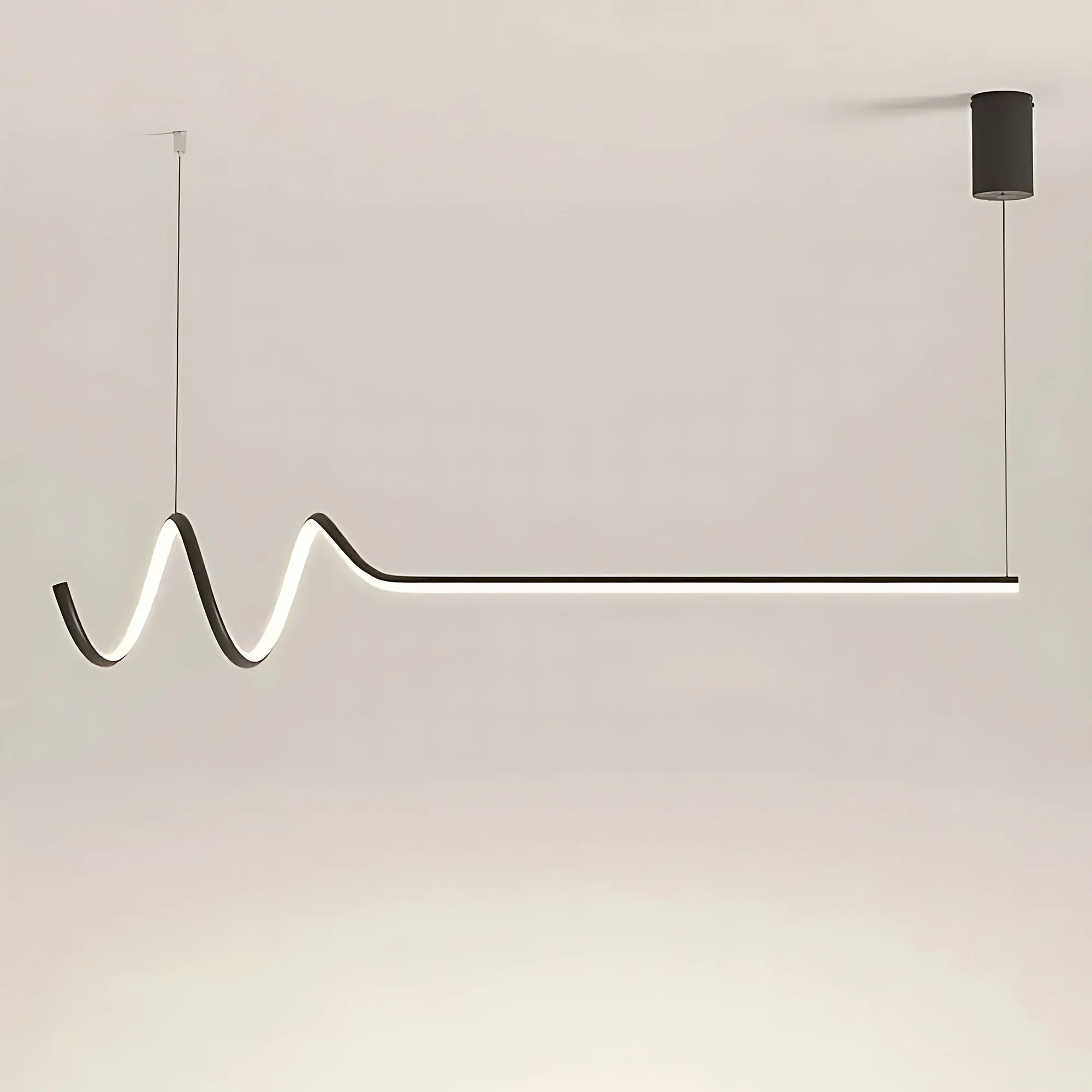 Pakabinamas šviestuvas Toolight Pakabinama lempa LHJ030-CP 120cm JUODA aprašymas - Prekės nuotrauka