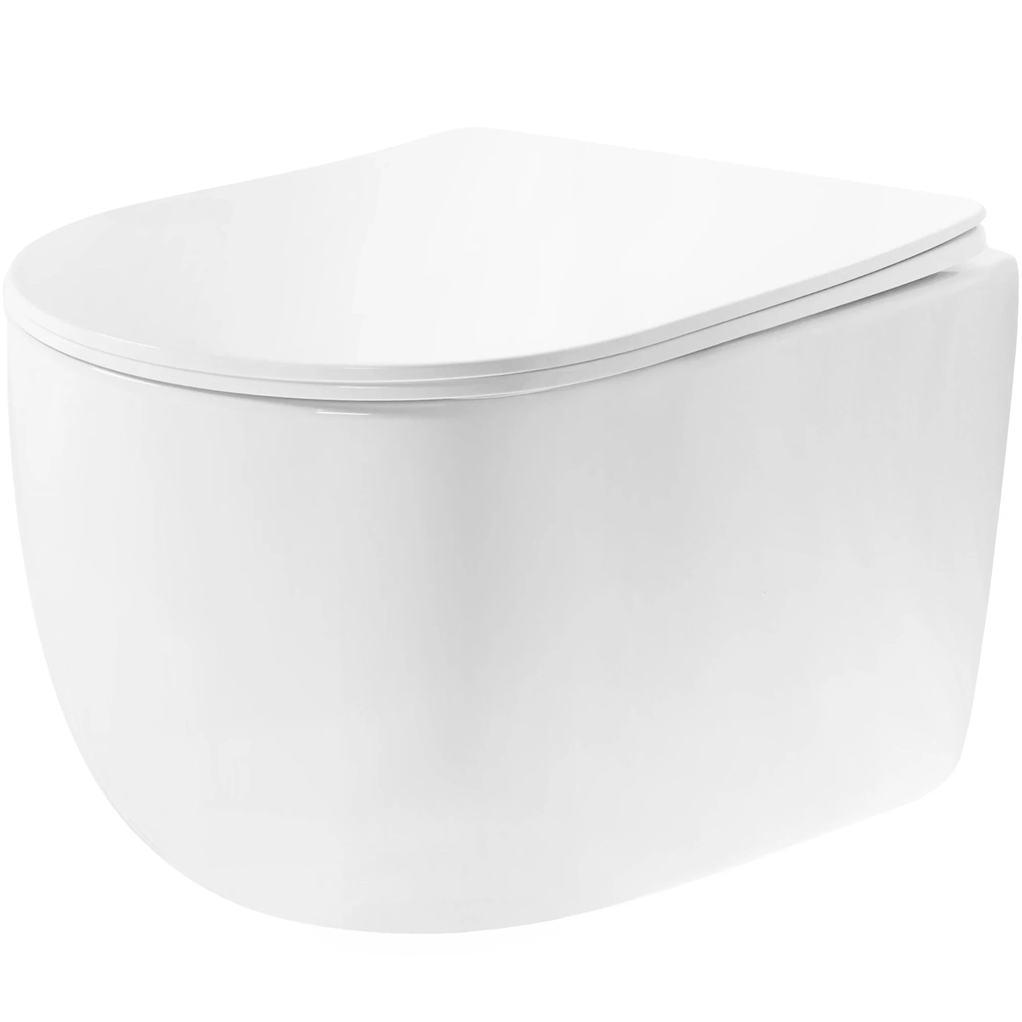 PAKABINAMAS KLOZETAS REA Eddy Tornado Rimless Flat N aprašymas - Prekės nuotrauka