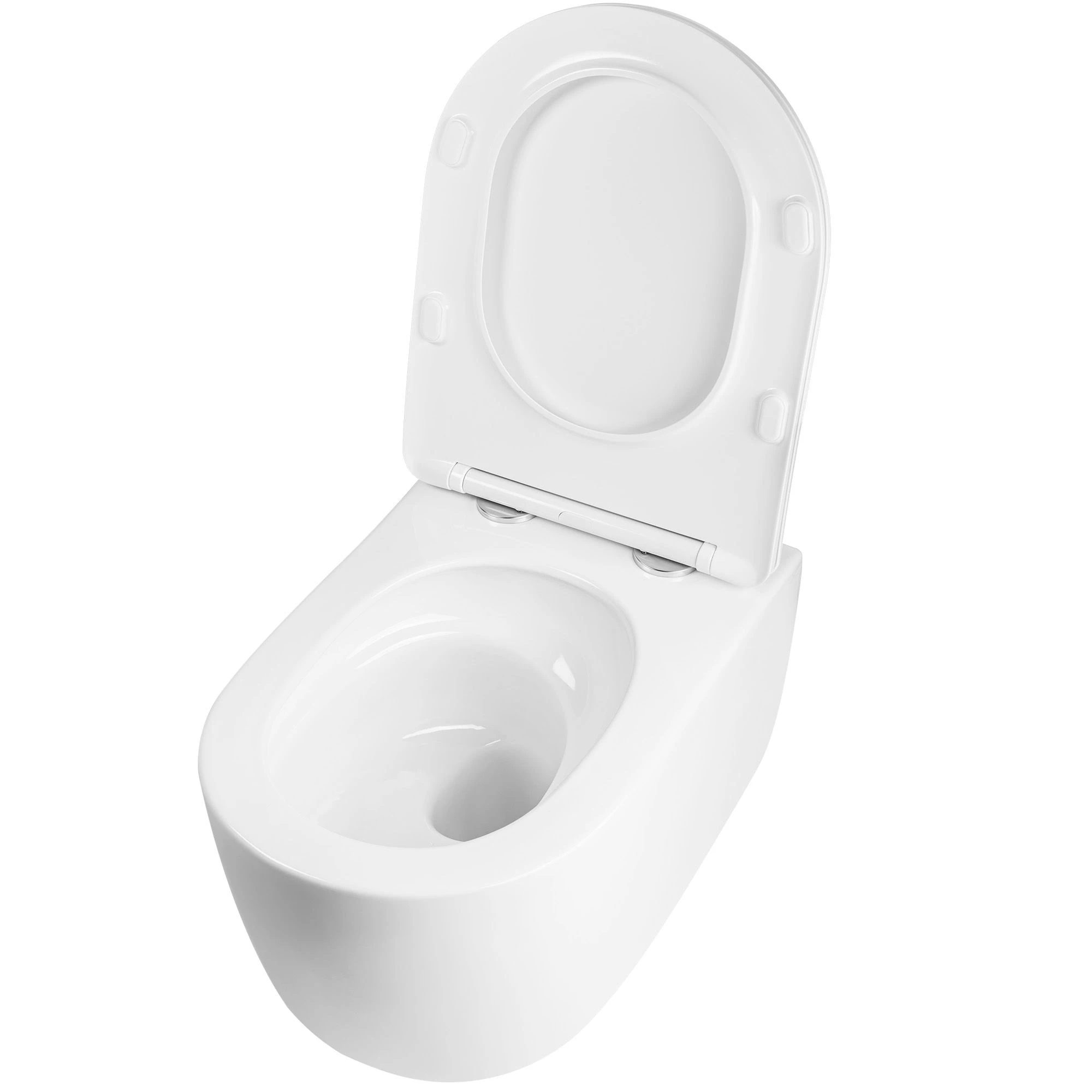 PAKABINAMAS KLOZETAS REA Eddy Tornado Rimless Flat N aprašymas - Prekės nuotrauka