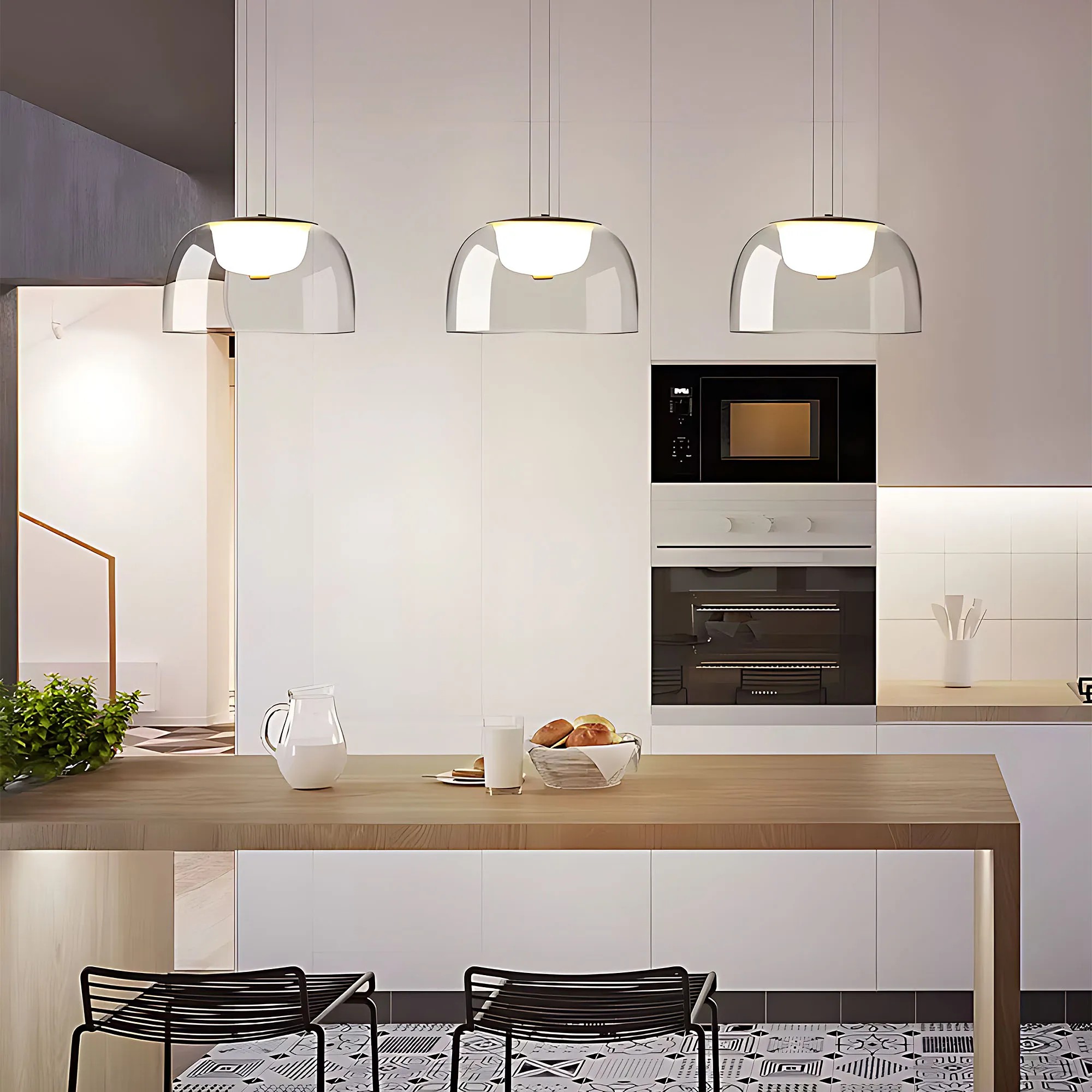 Pakabinamas šviestuvas Toolight Pakabinamas LED šviestuvas APP1690-1PC B Gold aprašymas - Prekės nuotrauka