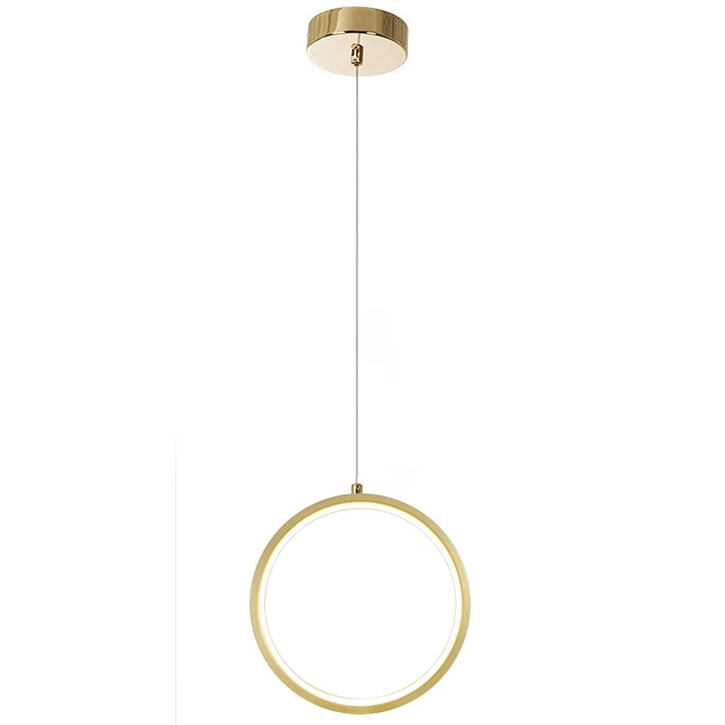 Lubinis šviestuvas Toolight Pakabinamas LED šviestuvas G112-CP Gold aprašymas - Prekės nuotrauka