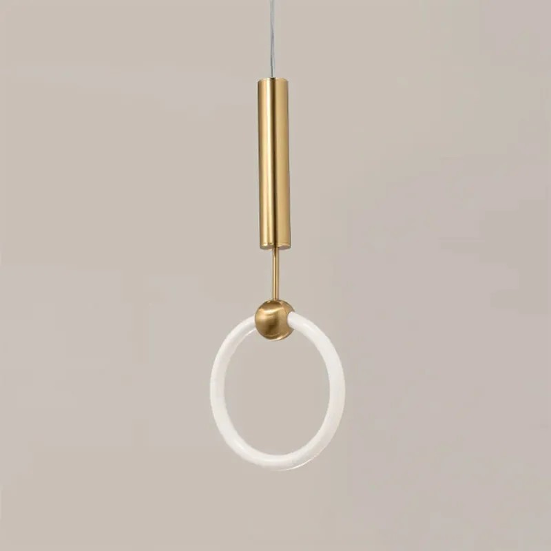 Pakabinamas šviestuvas Toolight Pakabinamas LED šviestuvas LHJ059-1CP Gold aprašymas - Prekės nuotrauka