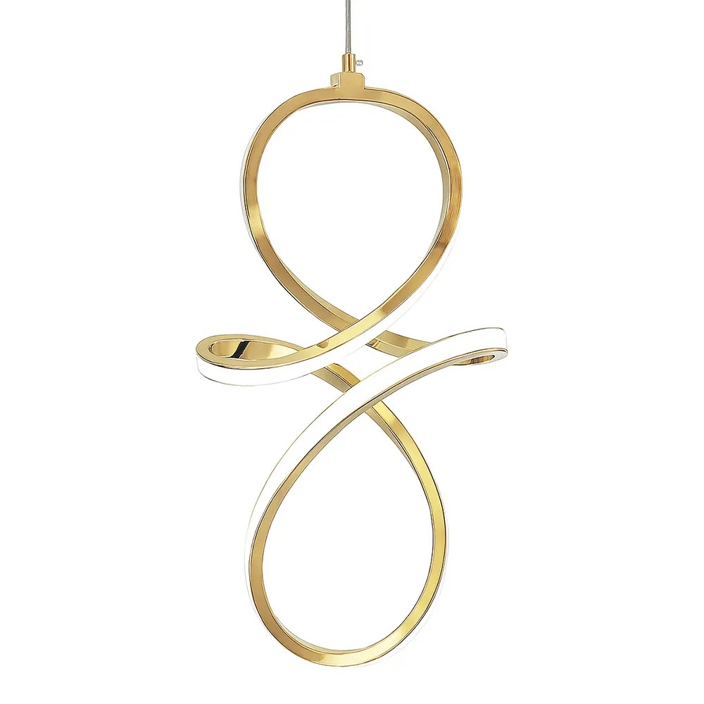 Pakabinamas šviestuvas Toolight Pakabinamas LED šviestuvas LHJ091-1CP GOLD aprašymas - Prekės nuotrauka