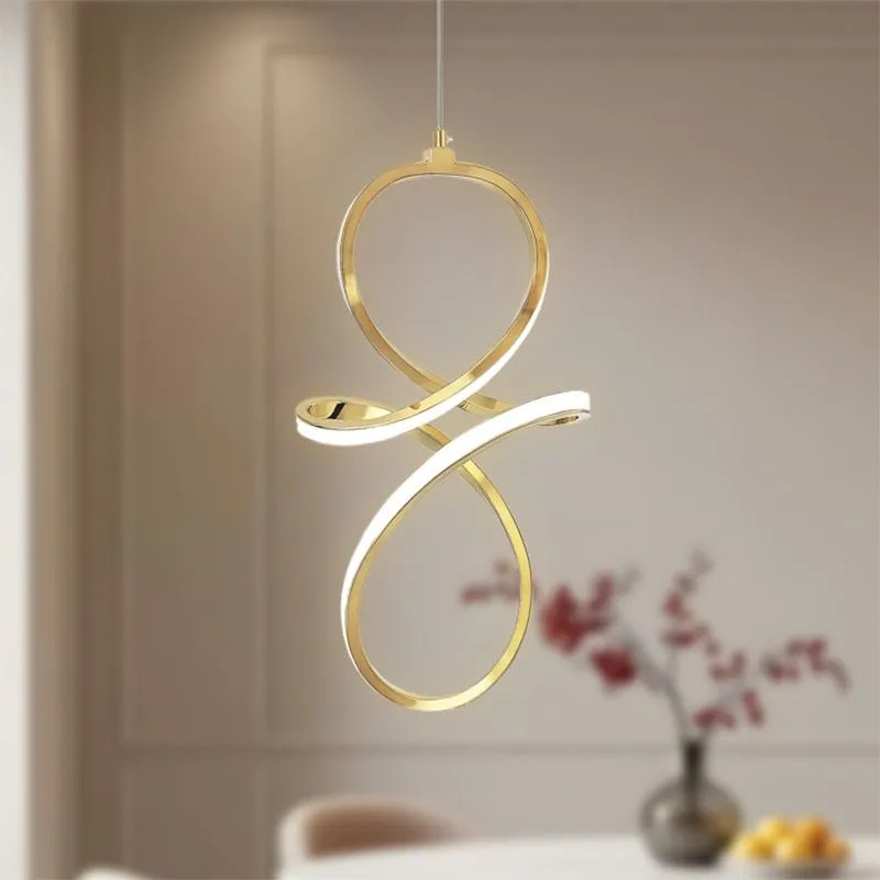 Pakabinamas šviestuvas Toolight Pakabinamas LED šviestuvas LHJ091-1CP GOLD aprašymas - Prekės nuotrauka