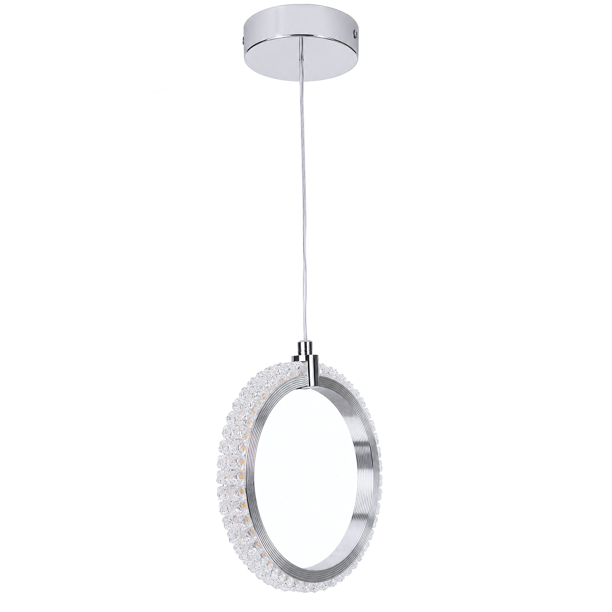 Pakabinamas šviestuvas Toolight Pakabinamas LED šviestuvas LHJ126-W Chromas aprašymas - Prekės nuotrauka