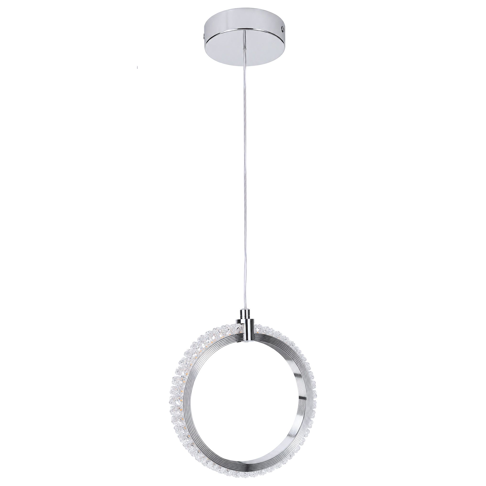 Pakabinamas šviestuvas Toolight Pakabinamas LED šviestuvas LHJ126-W Chromas aprašymas - Prekės nuotrauka