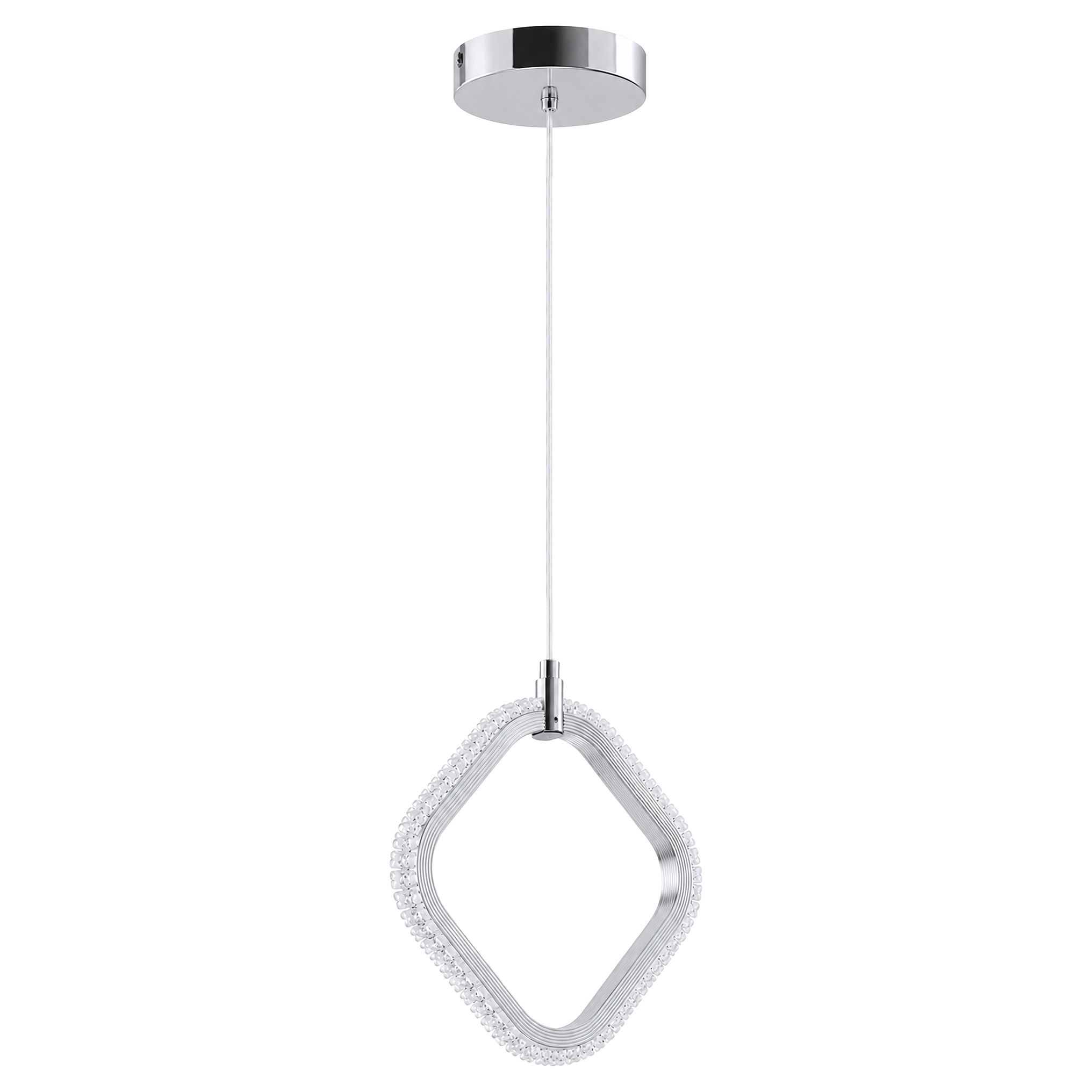 Pakabinamas šviestuvas Toolight Pakabinamas LED šviestuvas LHJ127-W Chromas aprašymas - Prekės nuotrauka