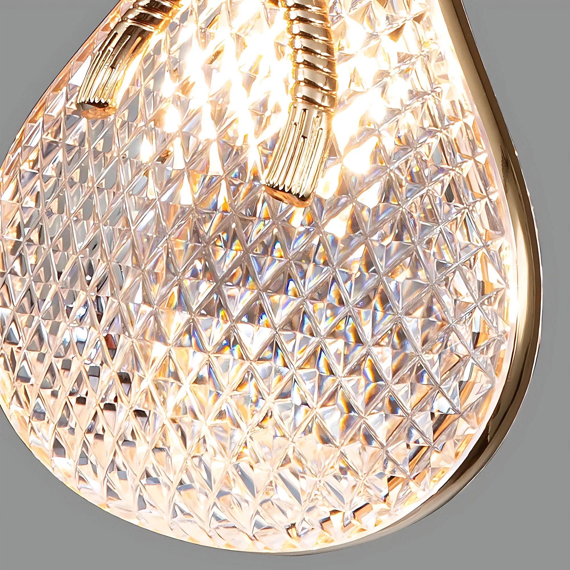 Pakabinamas šviestuvas Toolight Pakabinamas lubų šviestuvas LHJ107-1CP light rose auksinis aprašymas - Prekės nuotrauka