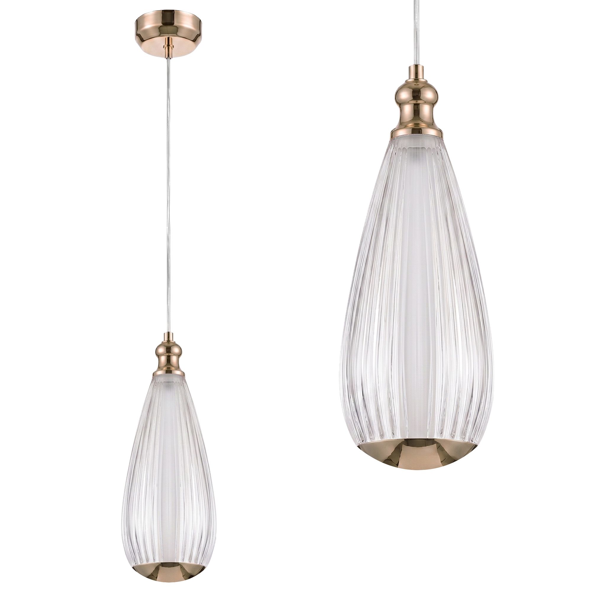 Pakabinamas šviestuvas Toolight Pakabinamas lubų šviestuvas LHJ120-CP light rose auksinis aprašymas - Prekės nuotrauka
