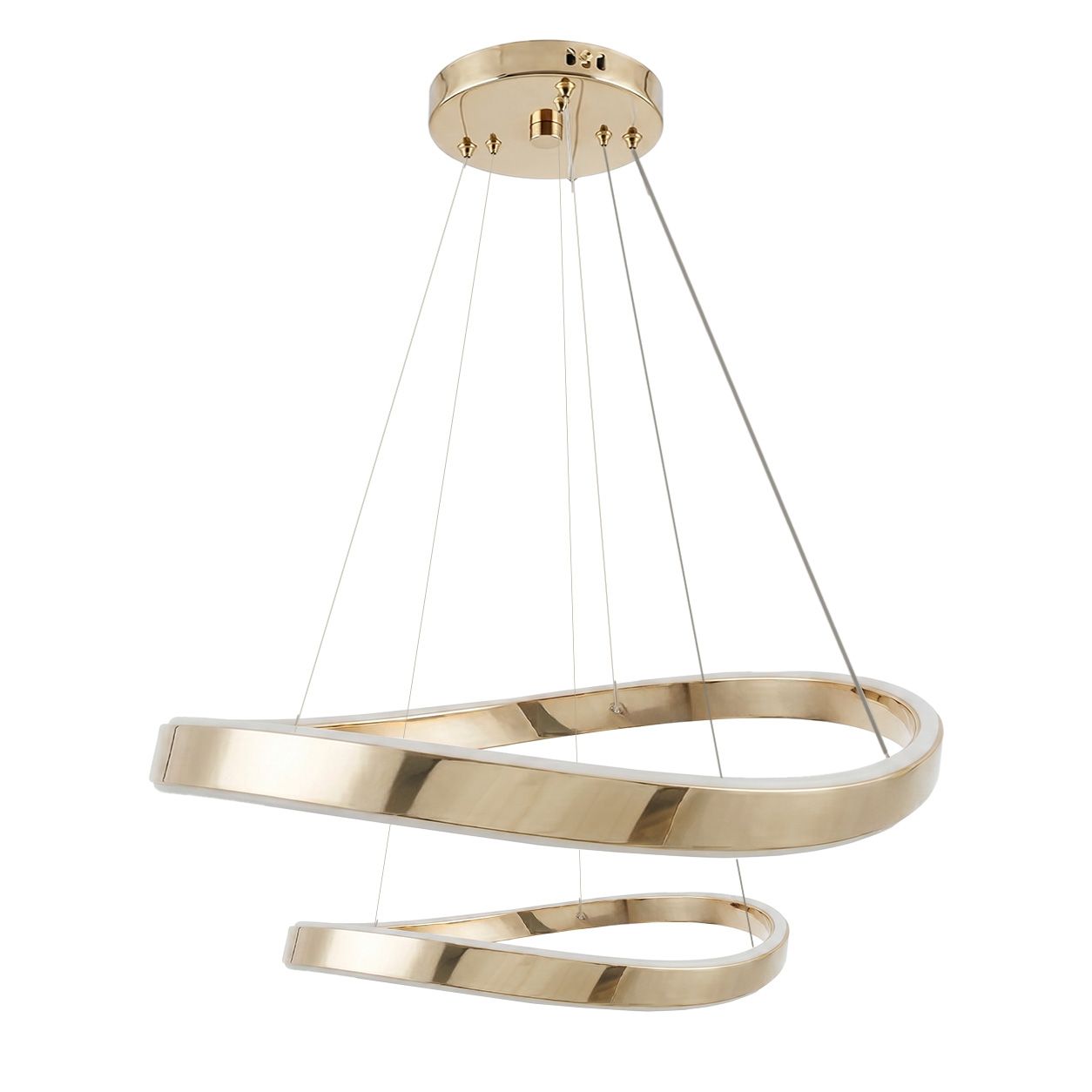 Pakabinamas šviestuvas Toolight PAKABINAMAS LUBŲ ŠVIESTUVAS SWE063-CP GOLD aprašymas - Prekės nuotrauka
