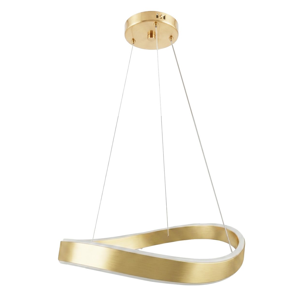 Pakabinamas šviestuvas Toolight PAKABINAMAS LUBŲ ŠVIESTUVAS SWE065-CP 40cm BRUSH GOLD aprašymas - Prekės nuotrauka
