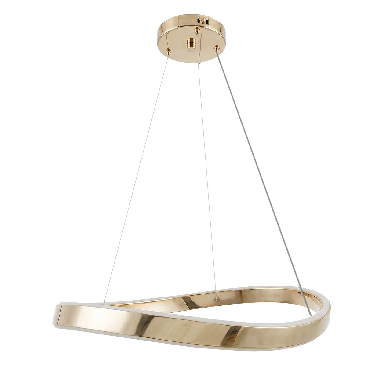 Pakabinamas šviestuvas Toolight PAKABINAMAS LUBŲ ŠVIESTUVAS SWE066-CP 60cm GOLD aprašymas - Prekės nuotrauka