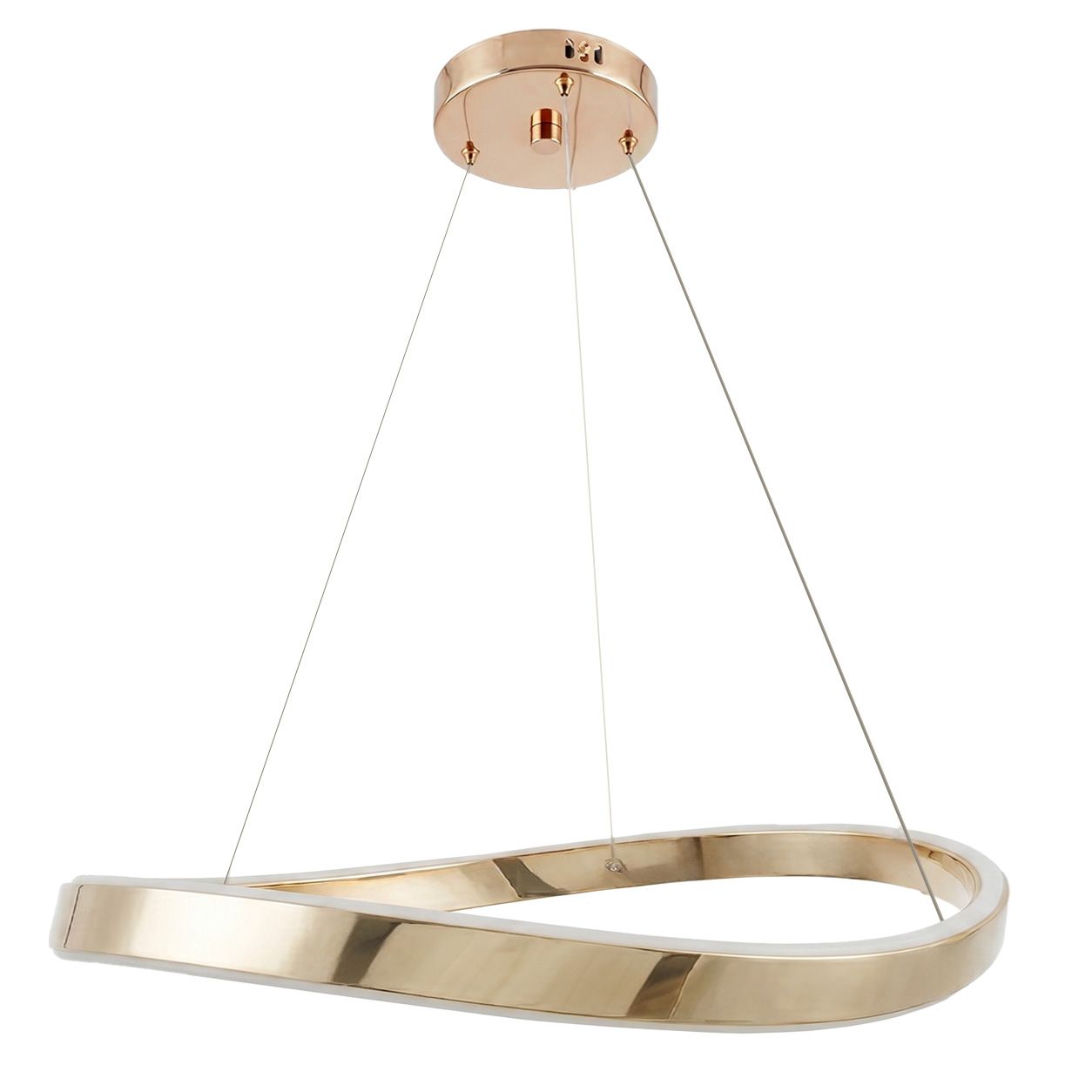 Pakabinamas šviestuvas Toolight PAKABINAMAS LUBŲ ŠVIESTUVAS SWE068-CP 80cm GOLD aprašymas - Prekės nuotrauka