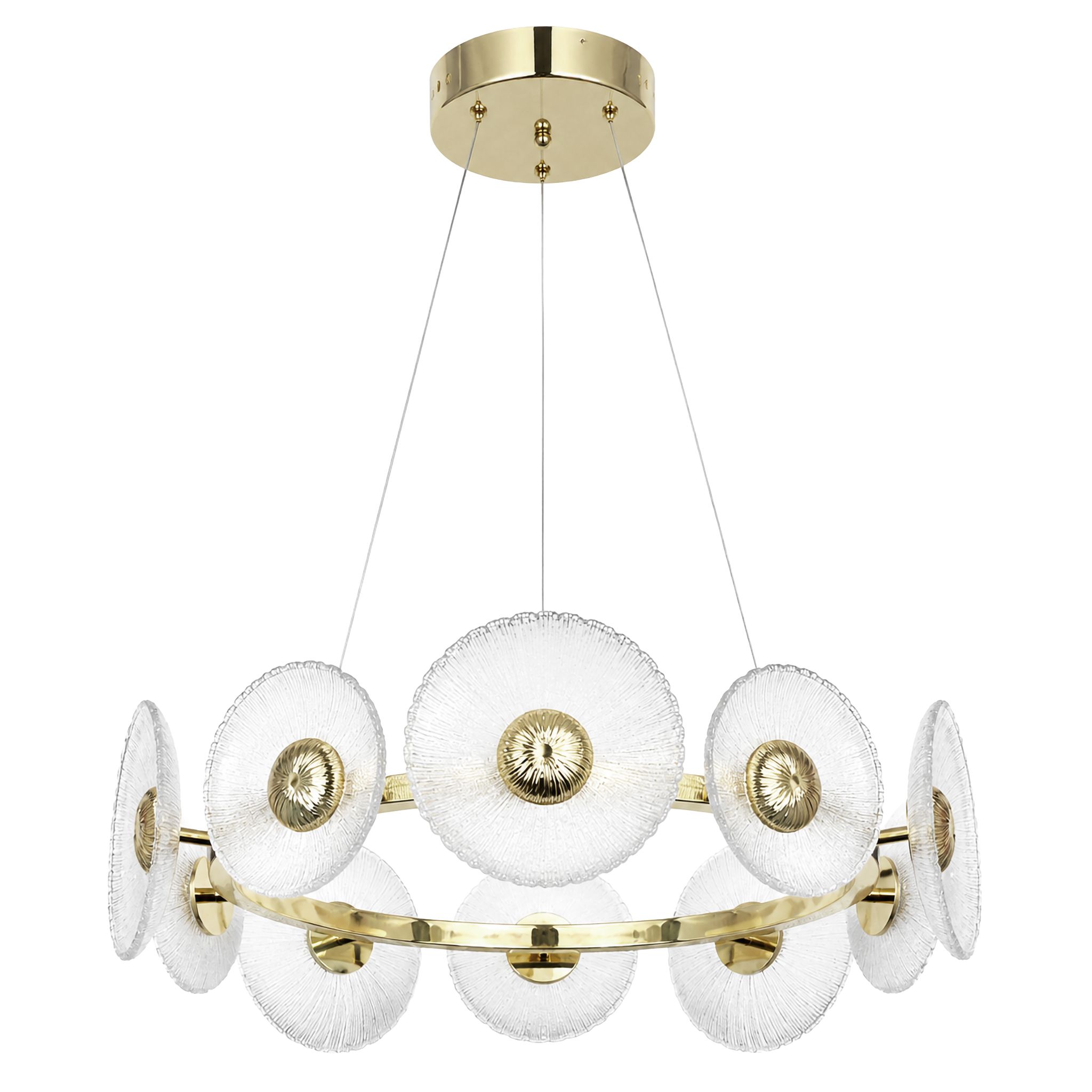 Pakabinamas šviestuvas Toolight PAKABINAMAS LUBŲ ŠVIESTUVAS SWE071-CP 60cm GOLD aprašymas - Prekės nuotrauka