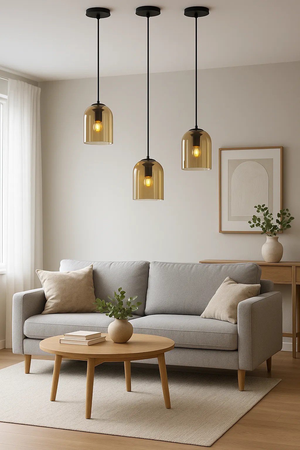 Toolight Pakabinamas šviestuvas APP1704-1PC Amber aprašymas - Prekės nuotrauka
