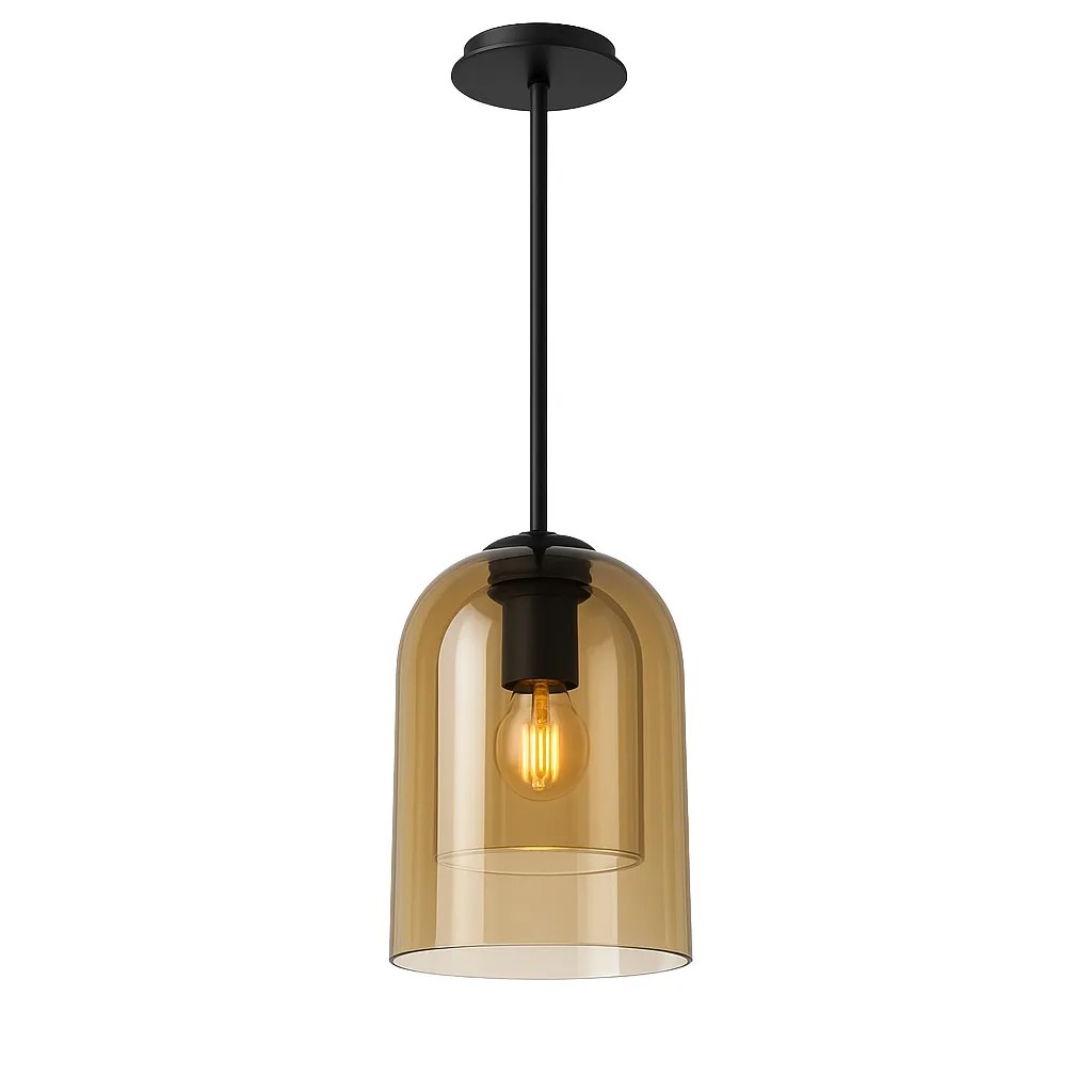 Toolight Pakabinamas šviestuvas APP1704-1PC Amber aprašymas - Prekės nuotrauka