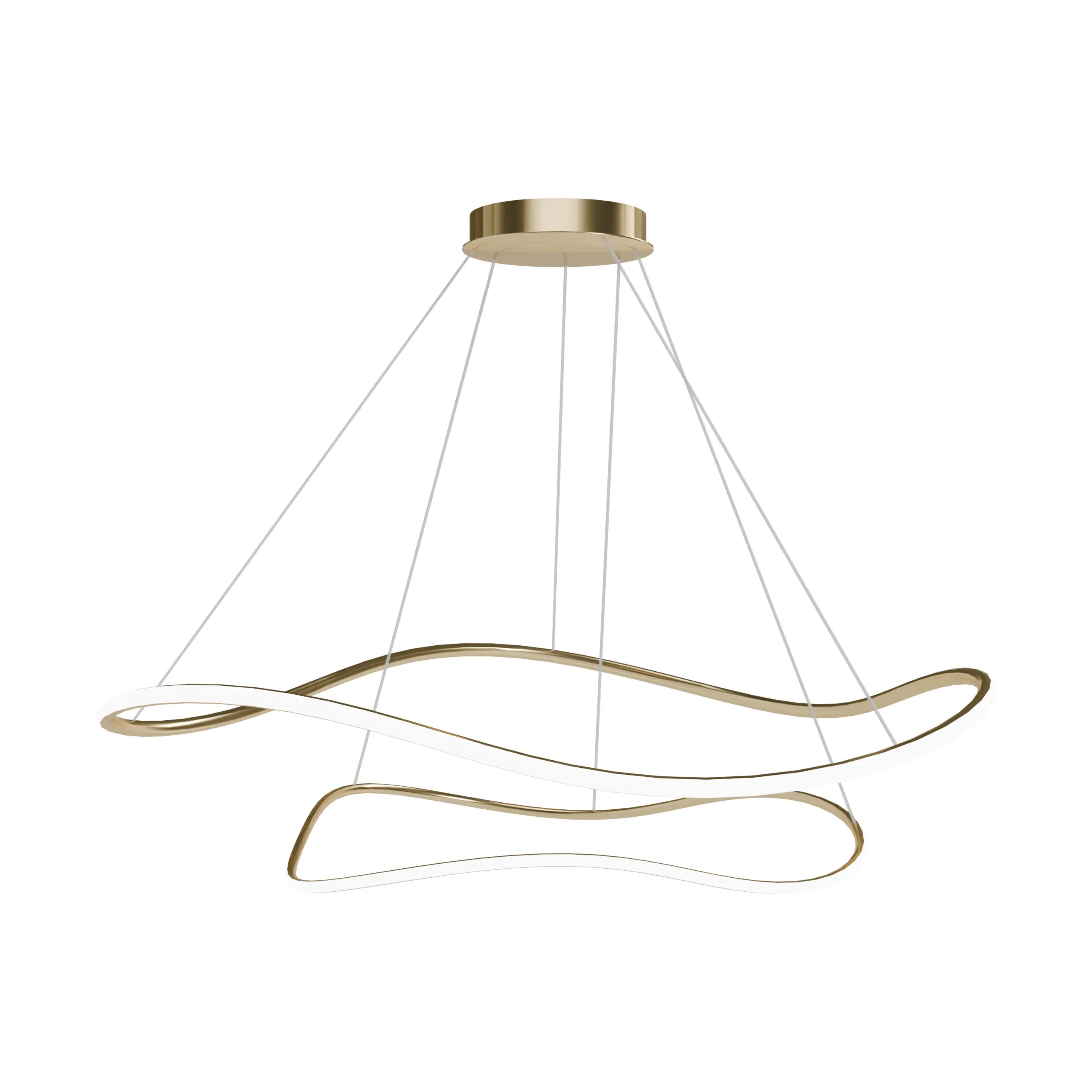 Toolight Pakabinamas šviestuvas LHJ017-CP2 GOLD aprašymas - Prekės nuotrauka