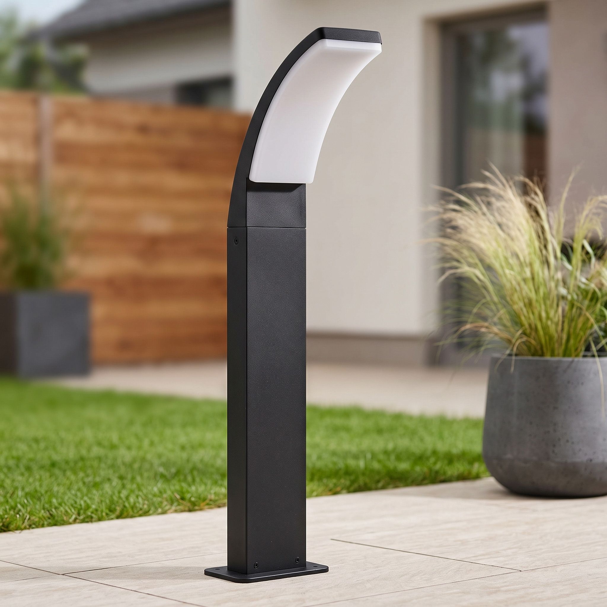 Toolight Pastatomas Sodo Led Šviestuvas Jnh033-g Juodas aprašymas - Prekės nuotrauka