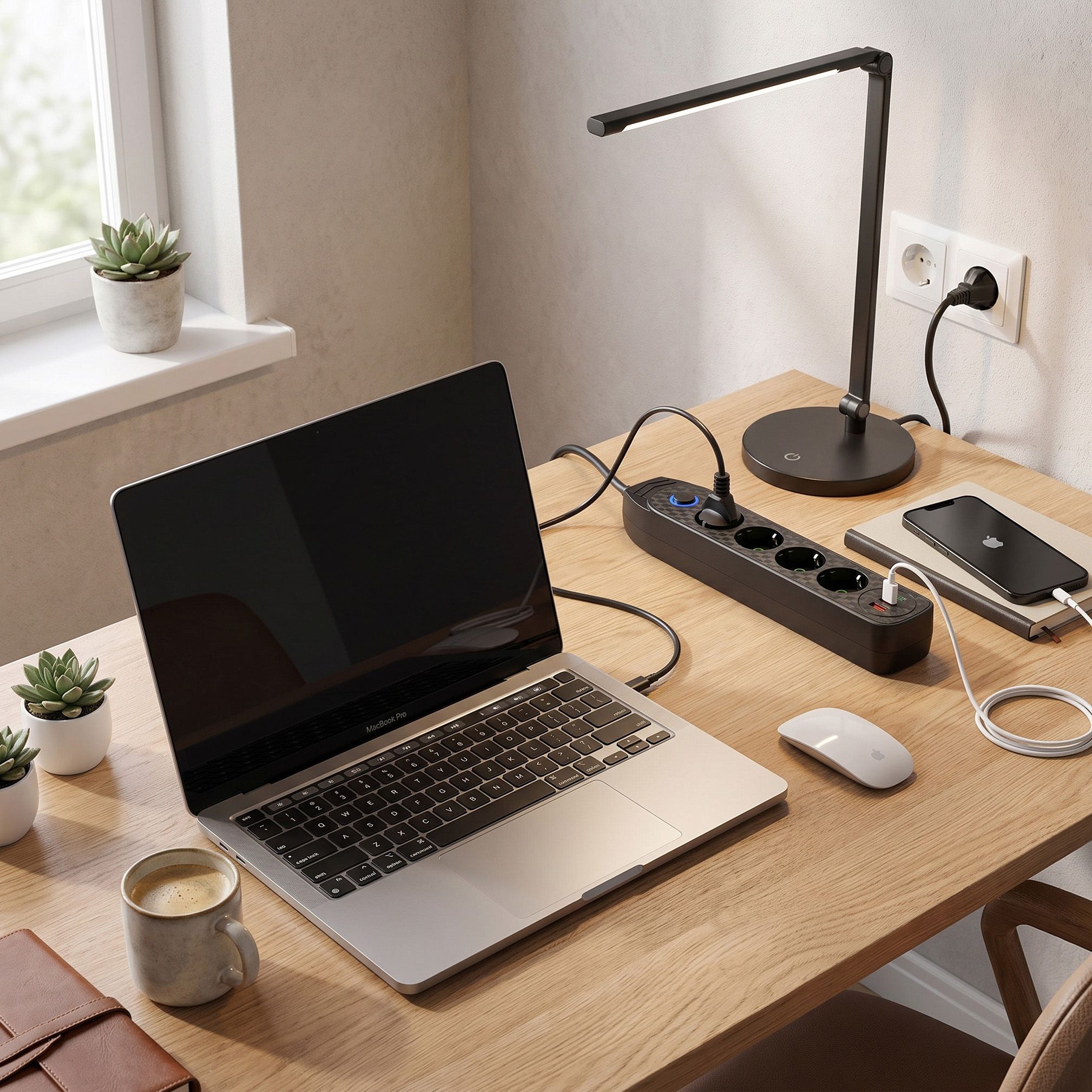 Toolight Prailgintuvas Maitinimo Blokas 4 Lizdai + 2x Usb-a + Usb-c Jnh025-4b Juodas aprašymas - Prekės nuotrauka