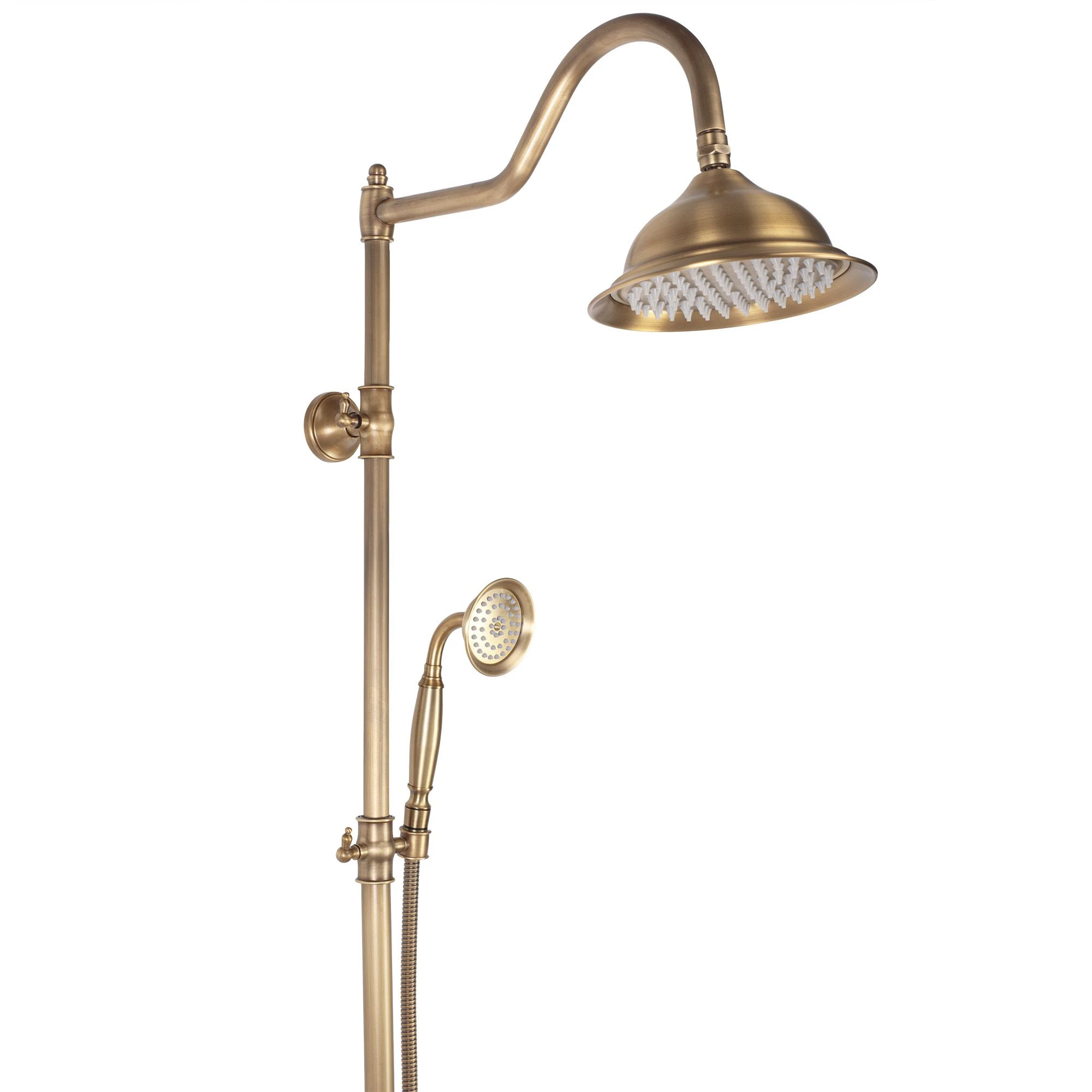 Purškimo rinkinys REA BERGAMO antique bronze aprašymas - Prekės nuotrauka