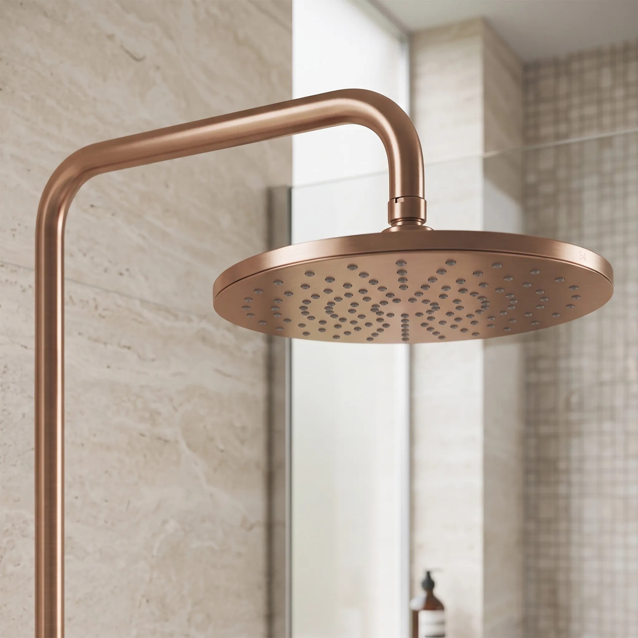 Purškimo rinkinys su termostatu Rea Parot Light Copper aprašymas - Prekės nuotrauka
