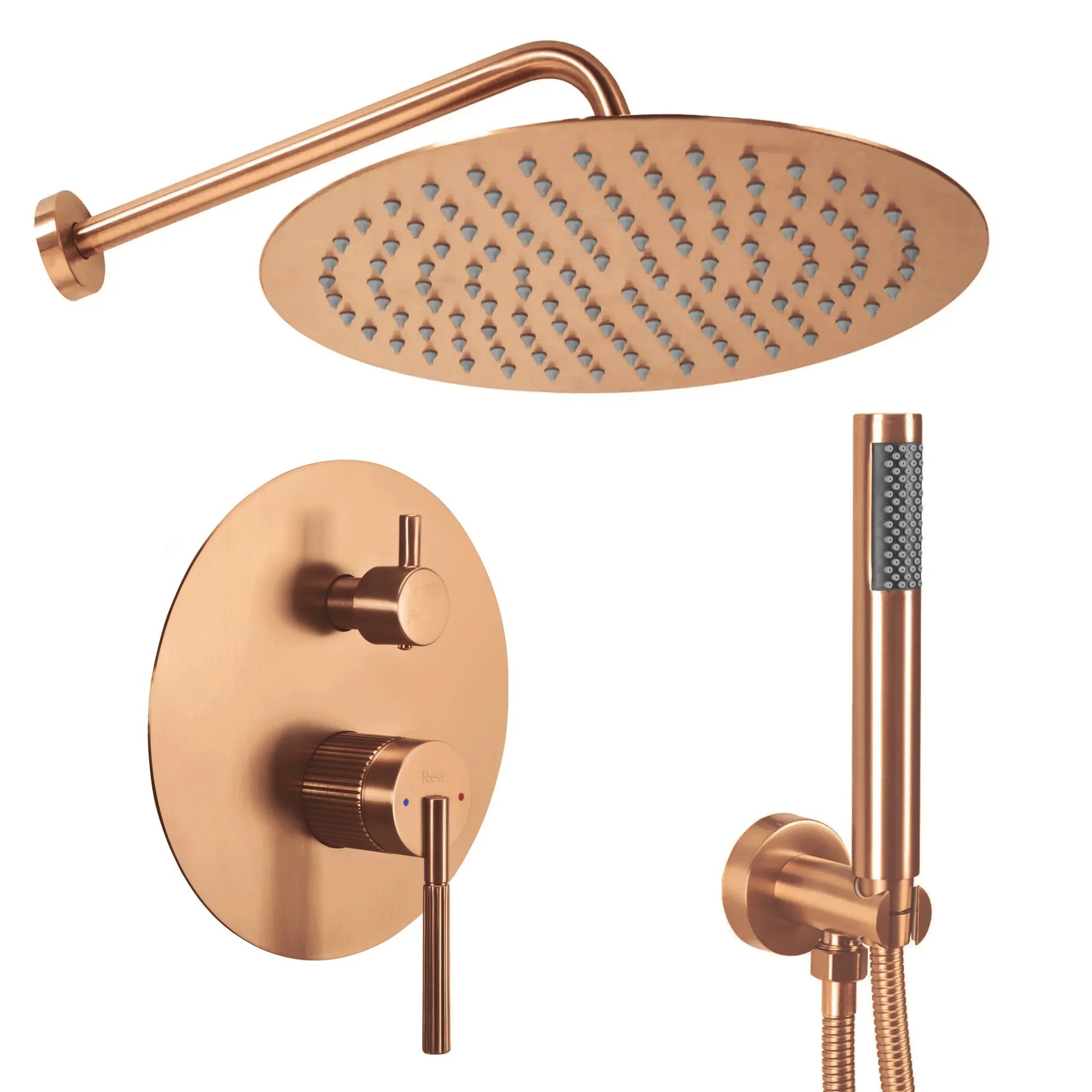 Rea Argon Copper Paslėptas Dušo Rinkinys + Dėžutė aprašymas - Prekės nuotrauka