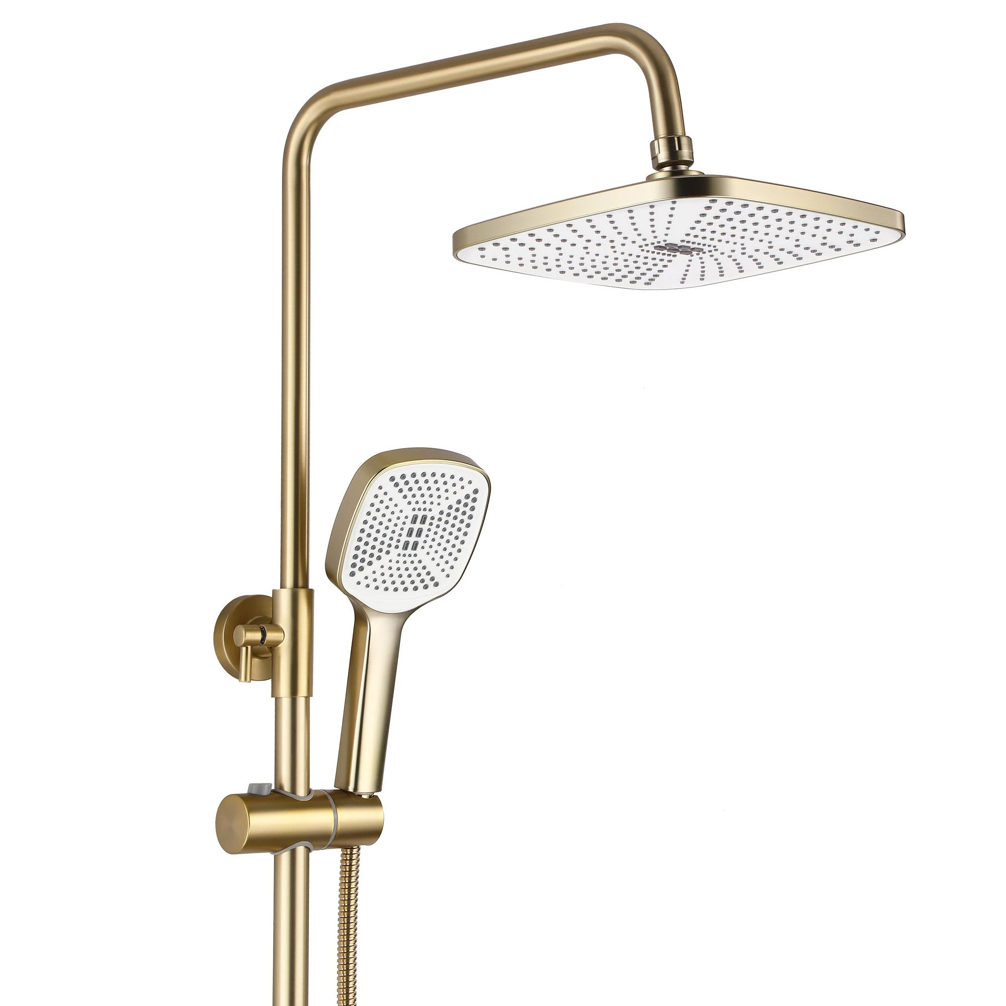 REA ARGUS BRUSHED GOLD dušo komplektas aprašymas - Prekės nuotrauka