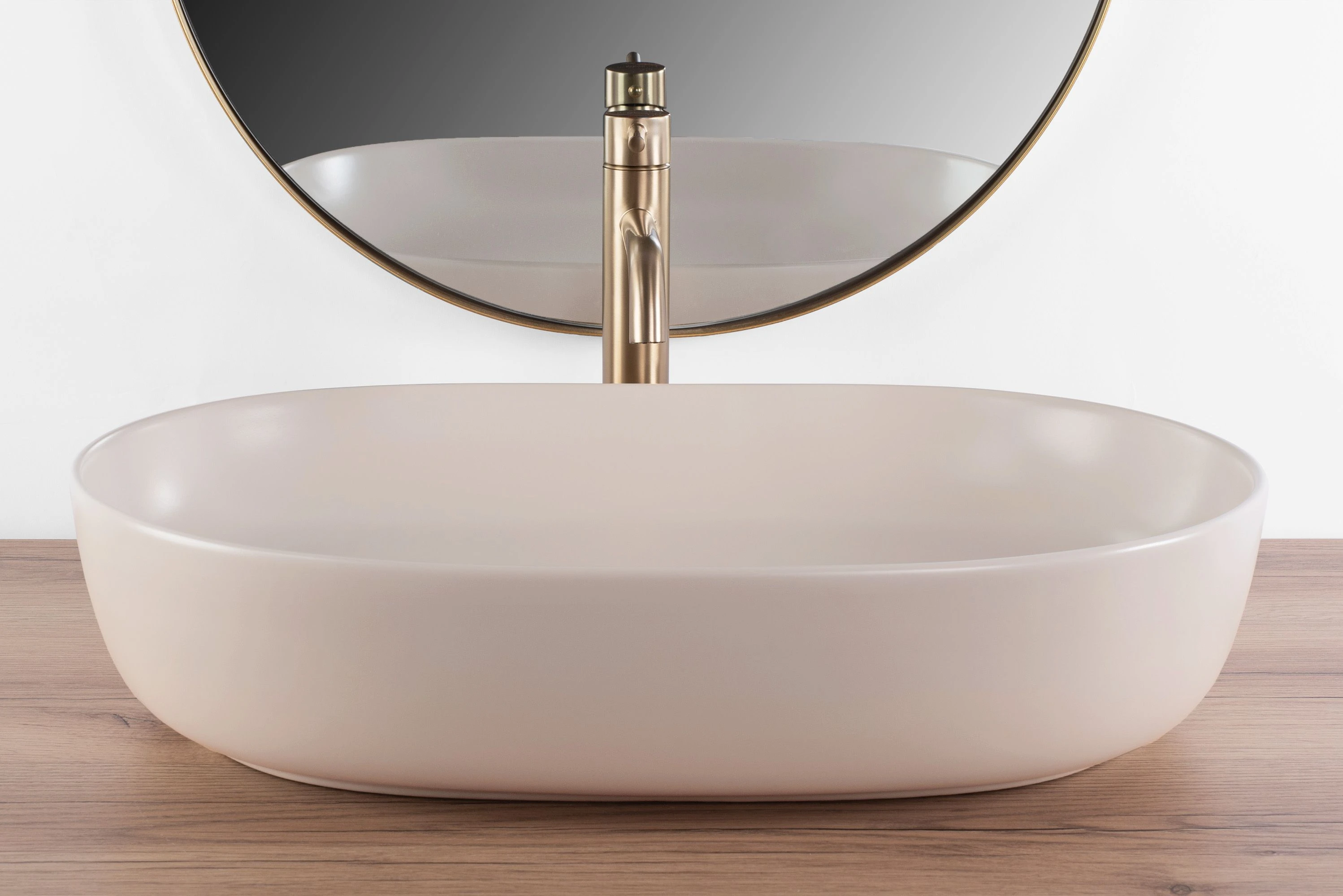 Rea CLEO 61 BEIGE Matinis stalviršio praustuvas aprašymas - Prekės nuotrauka