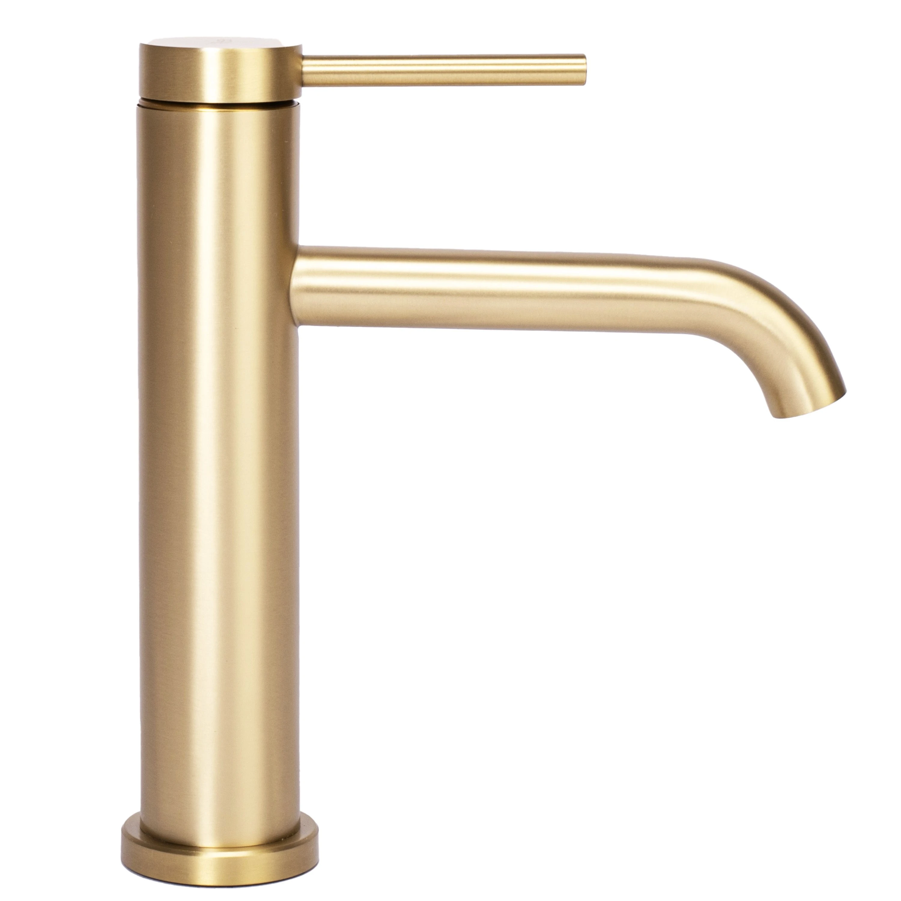 REA CLIF GOLD BRUSHED LOW baseino maišytuvas aprašymas - Prekės nuotrauka