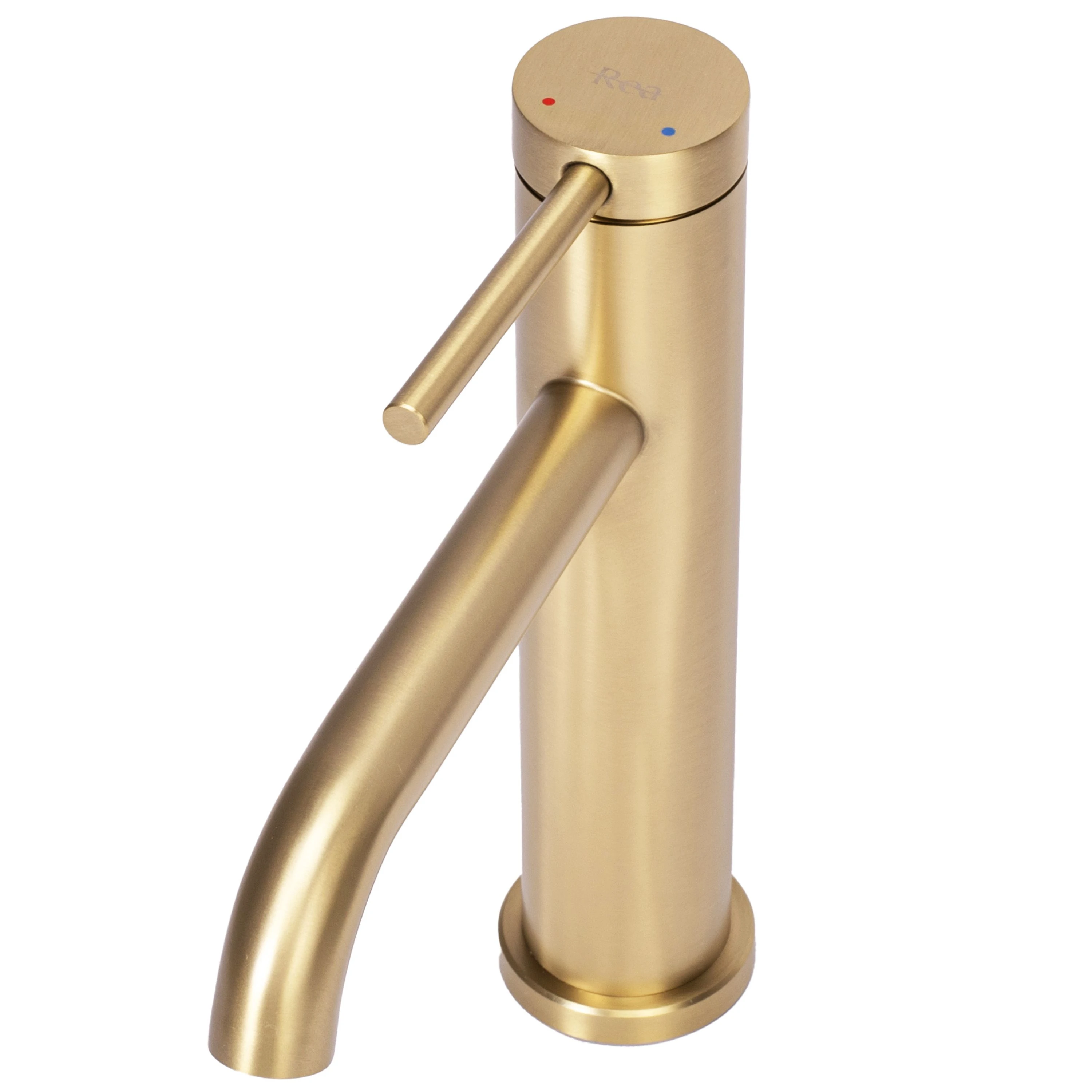 REA CLIF GOLD BRUSHED LOW baseino maišytuvas aprašymas - Prekės nuotrauka