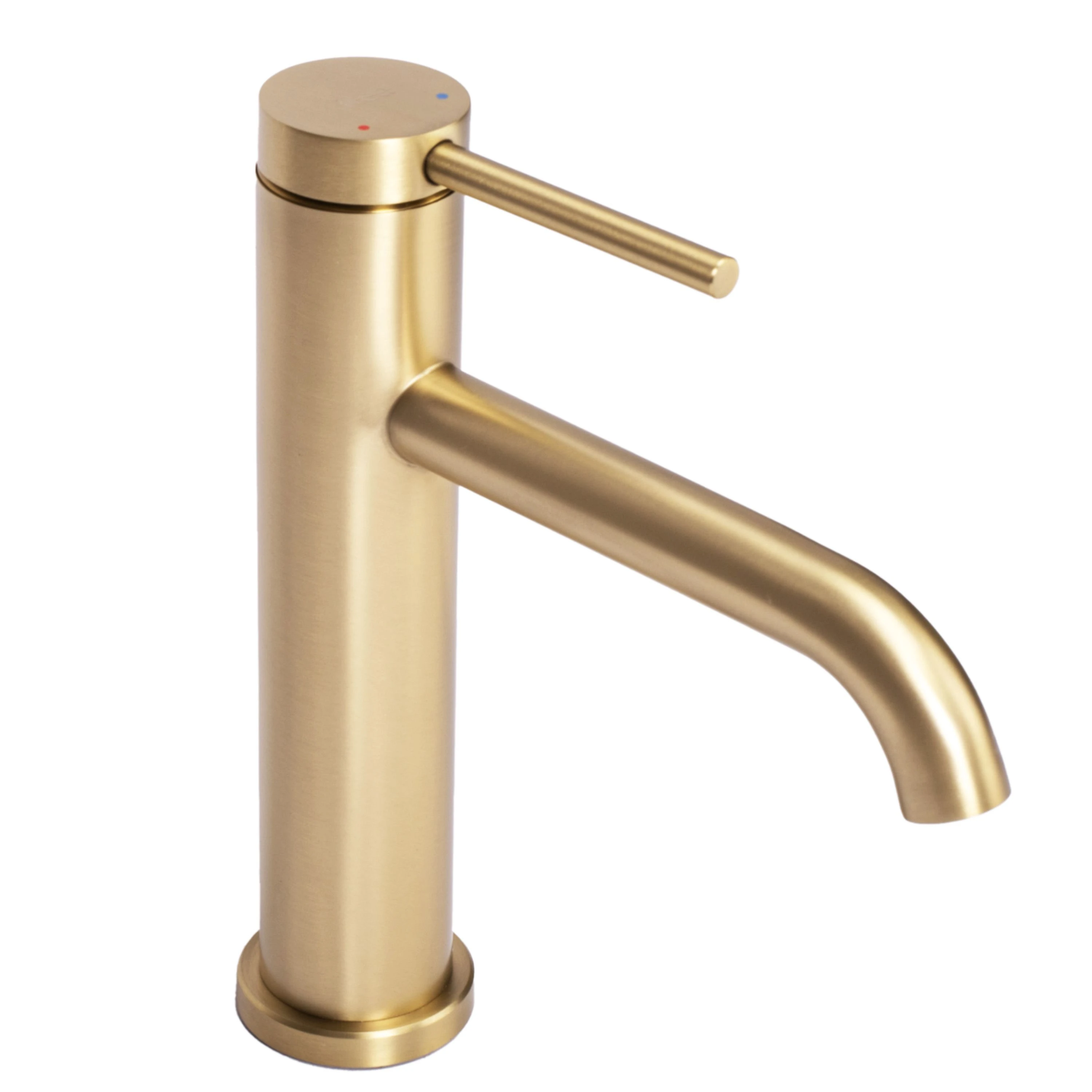 REA CLIF GOLD BRUSHED LOW baseino maišytuvas aprašymas - Prekės nuotrauka