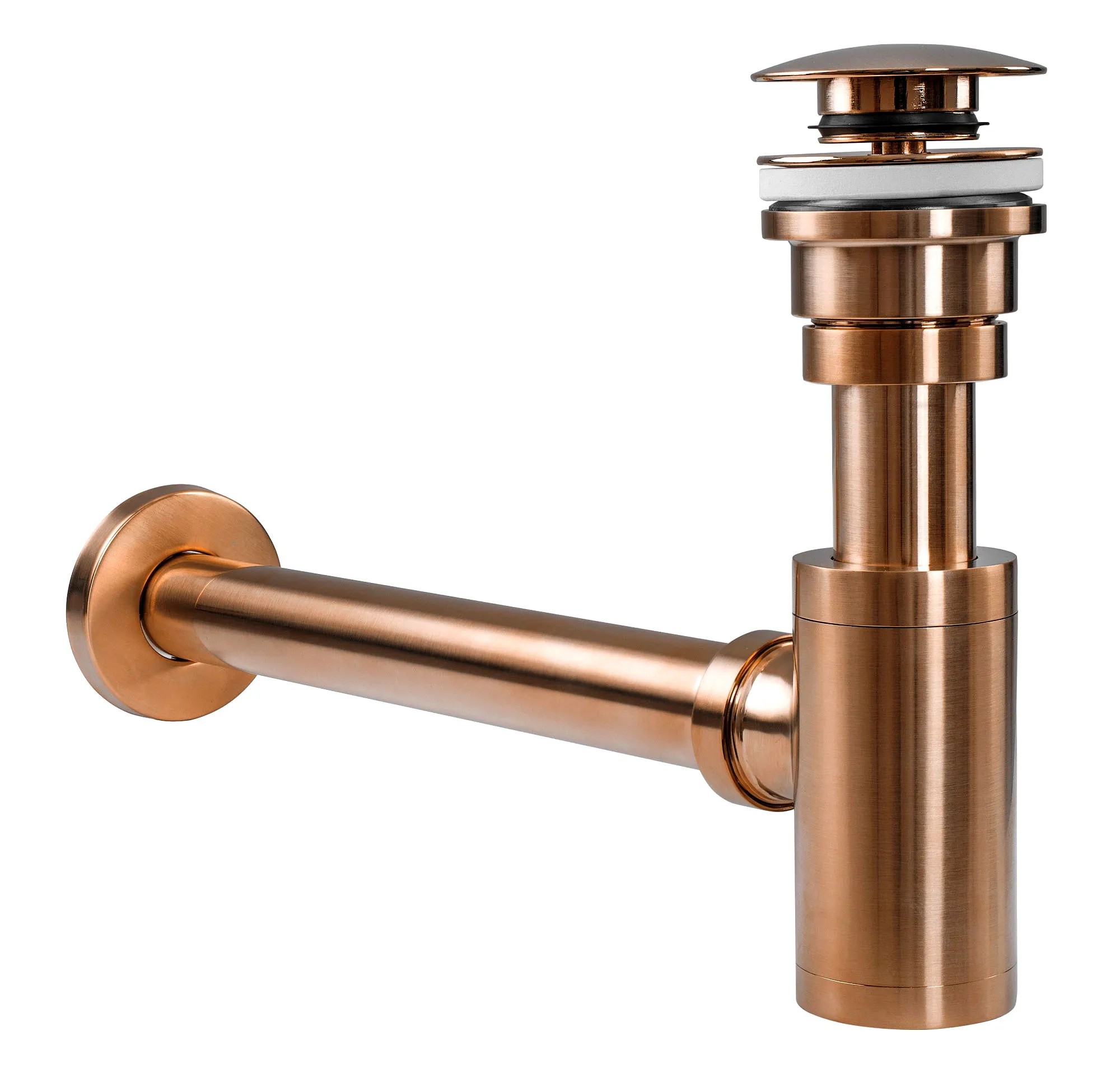 Rea Copper Mat Praustuvo Sifonas Su 