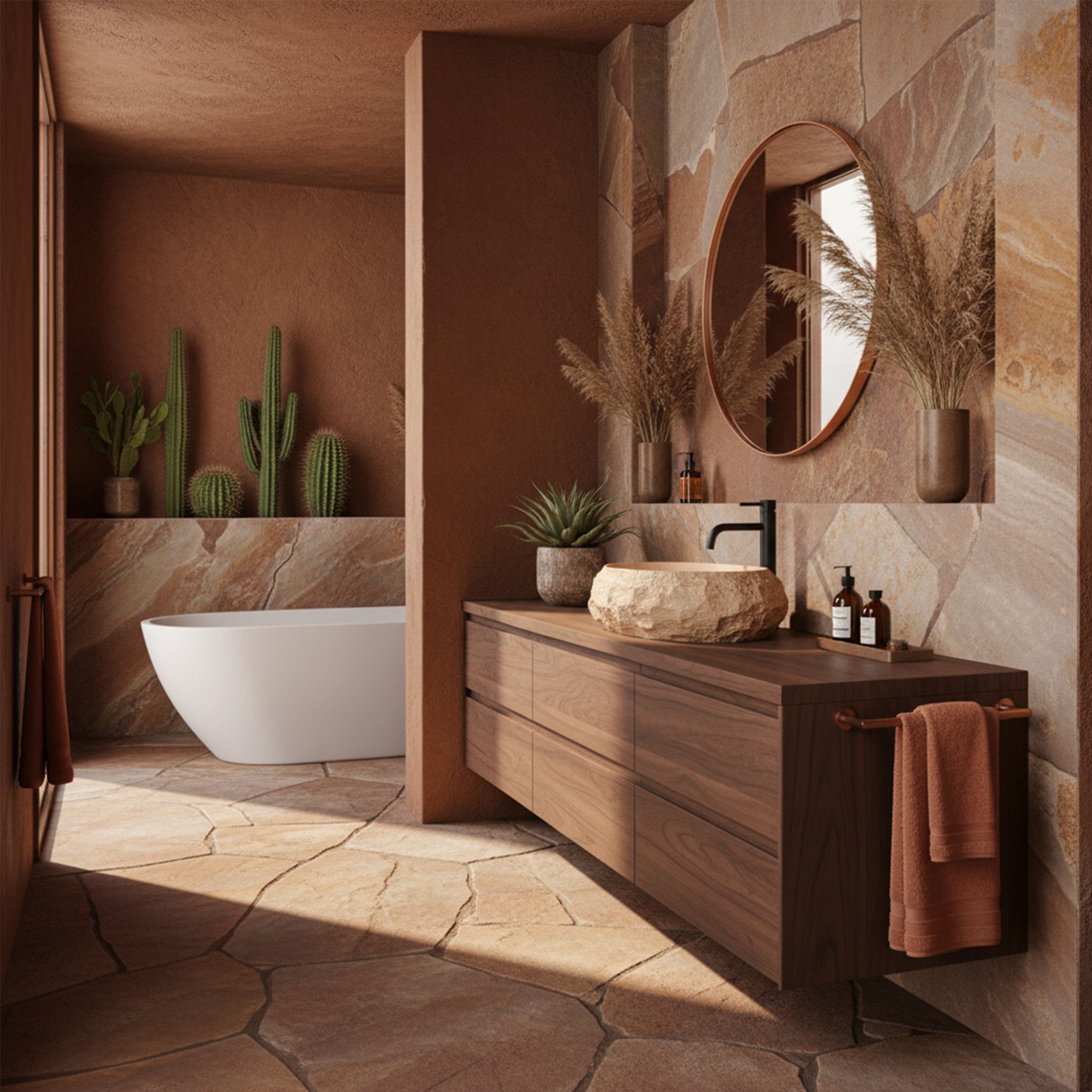 Rea Mika Light Terracotta stalviršio praustuvas aprašymas - Prekės nuotrauka