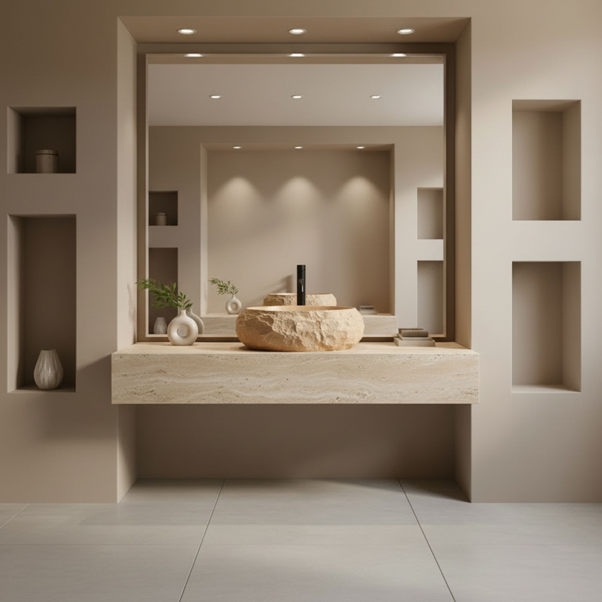 Rea Mika Light Terracotta stalviršio praustuvas aprašymas - Prekės nuotrauka