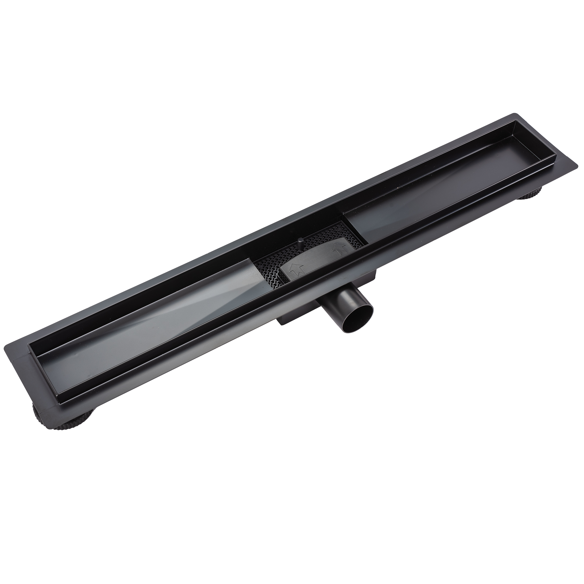 REA Neox Juodas 70 Linear Drain aprašymas - Prekės nuotrauka
