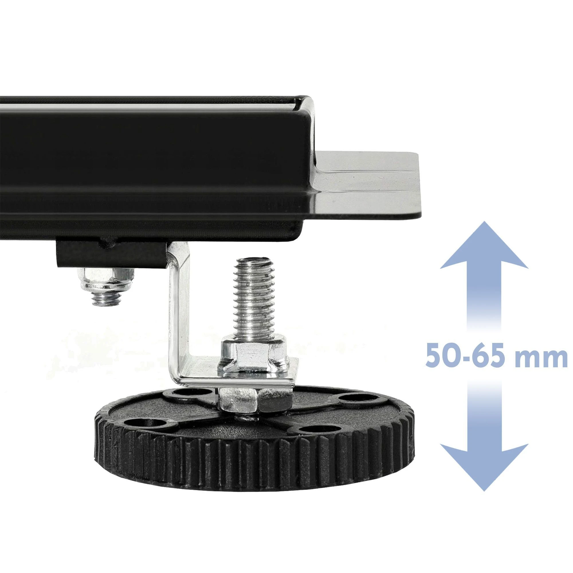 REA Neox Slim pro Linear Drain Juodas 50 aprašymas - Prekės nuotrauka