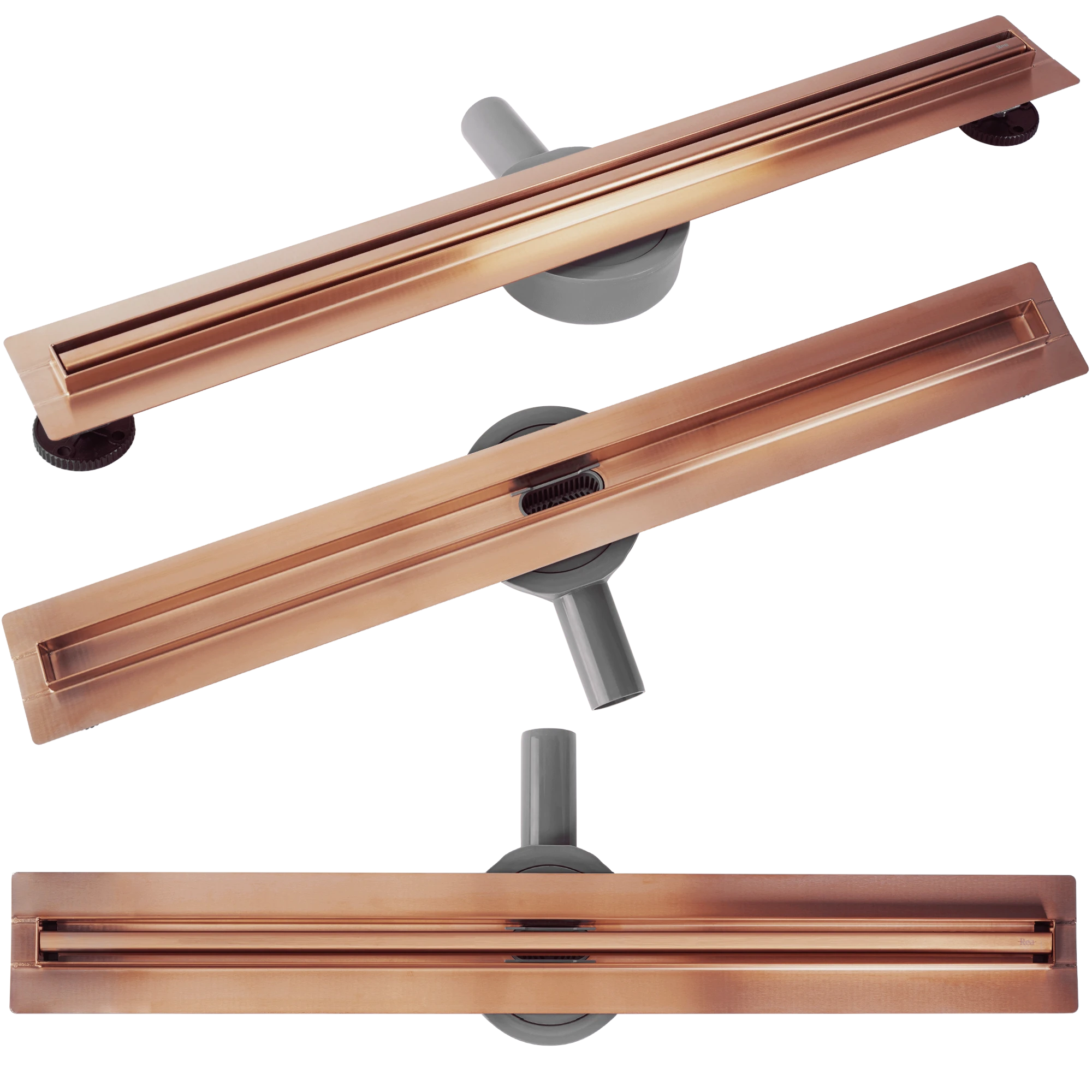 REA NEOX SLIM PRO linijinis nutekėjimas Brushed Copper 80 aprašymas - Prekės nuotrauka