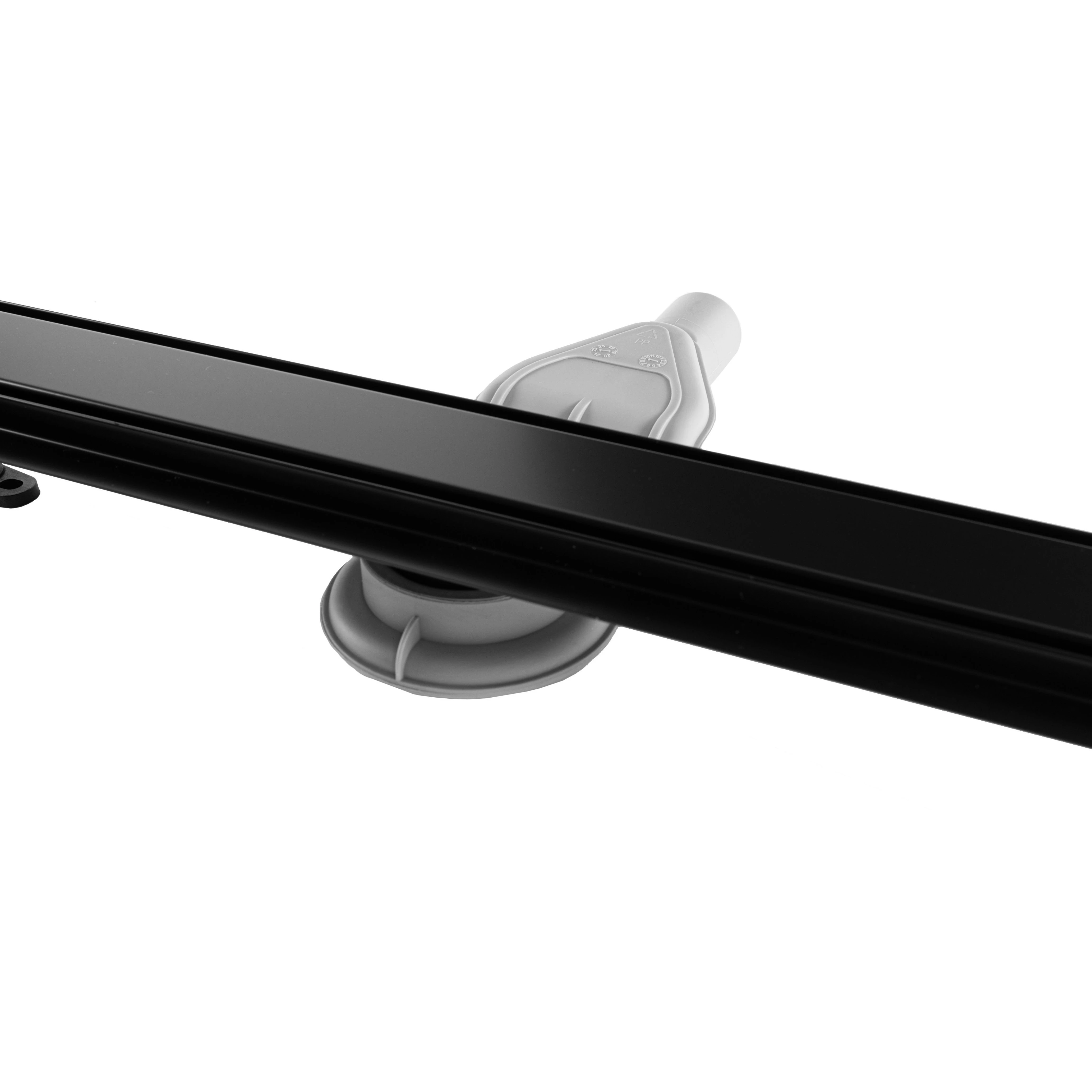 REA Neox Superflow Linear Drain Juodas 70 aprašymas - Prekės nuotrauka