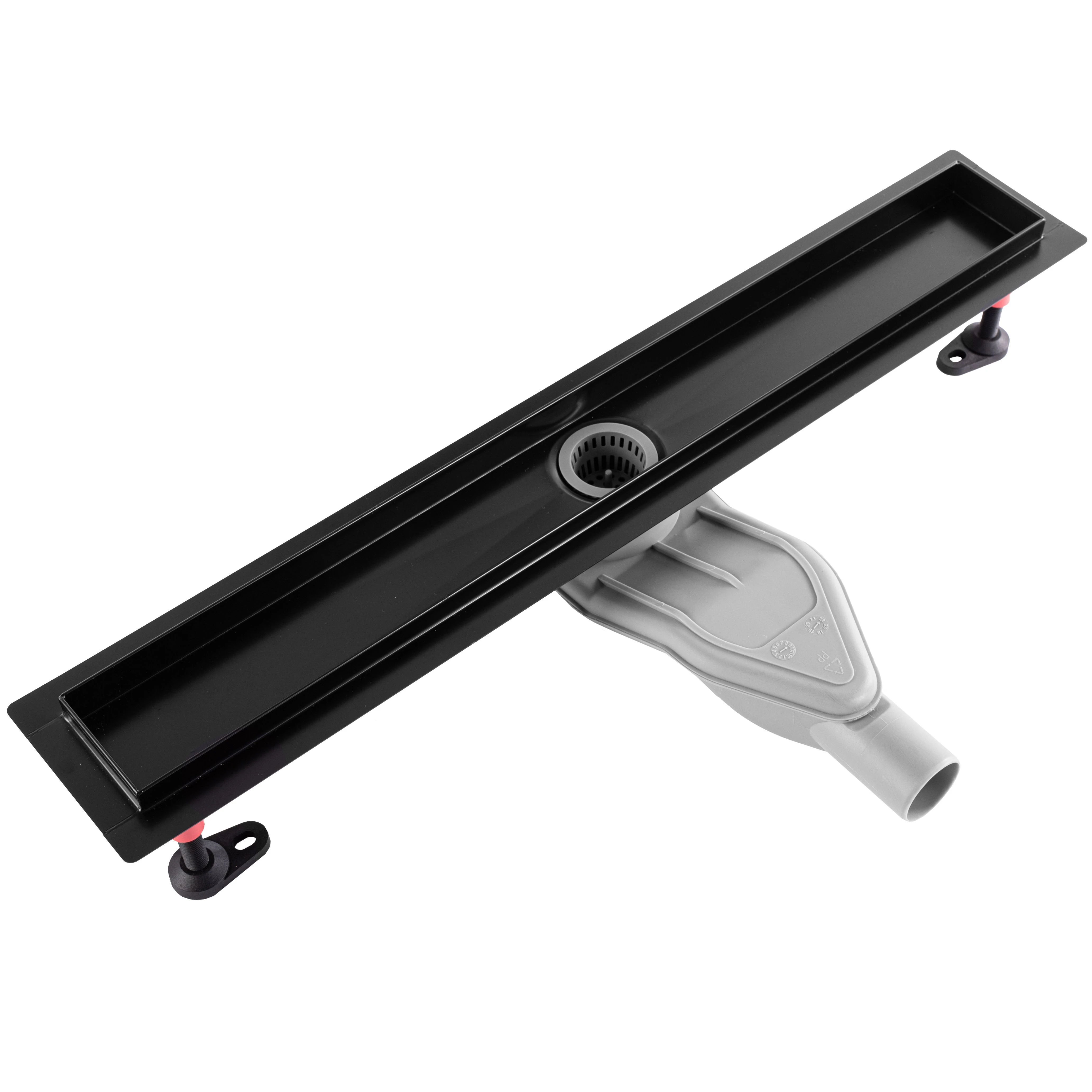 REA Neox Superflow Linear Drain Juodas 80 aprašymas - Prekės nuotrauka