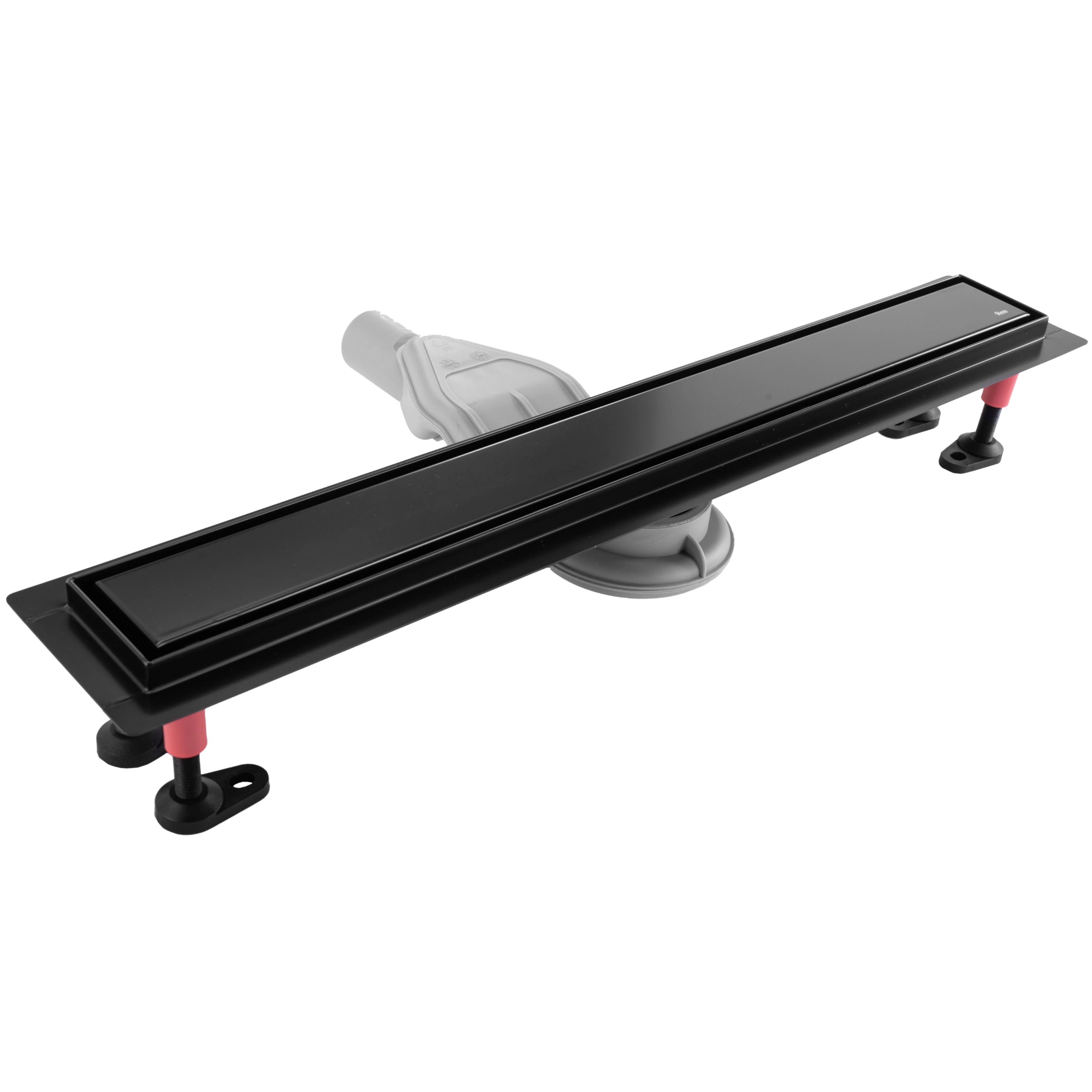 REA Neox Superflow Linear Drain Juodas 80 aprašymas - Prekės nuotrauka