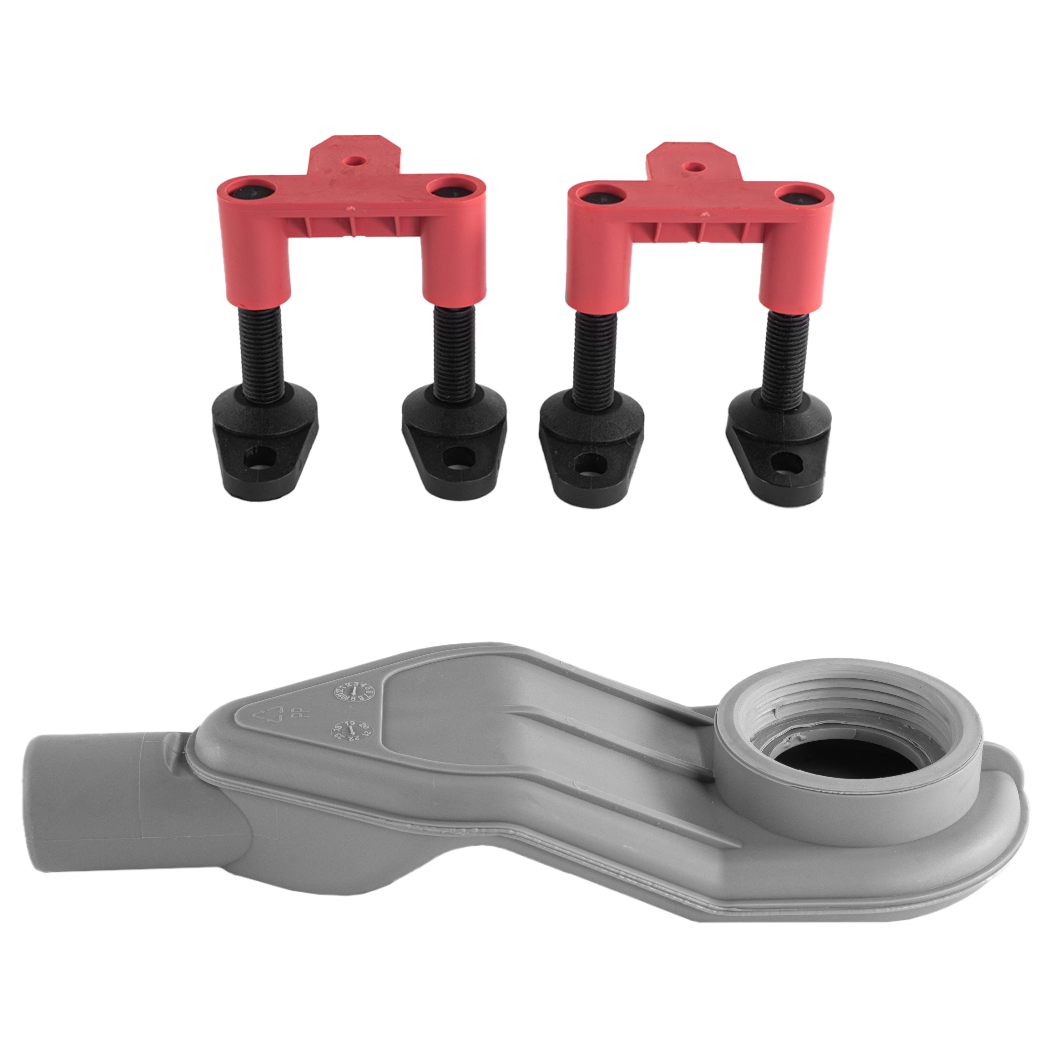 REA Neox Superflow Linear Drain Juodas 80 aprašymas - Prekės nuotrauka