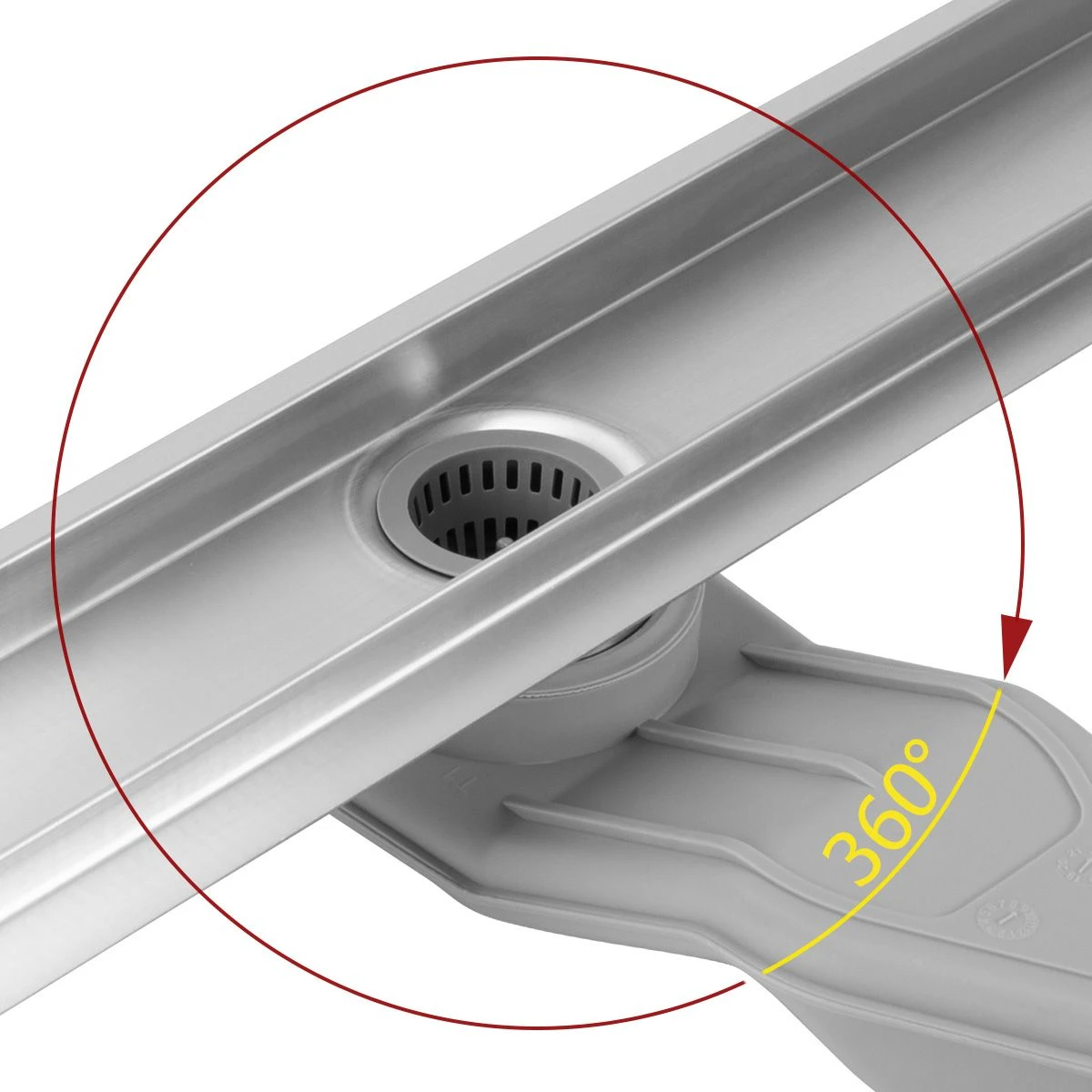 REA Neox Superflow Linear Drain, ŠLIUOTAS PLIENAS 60 aprašymas - Prekės nuotrauka