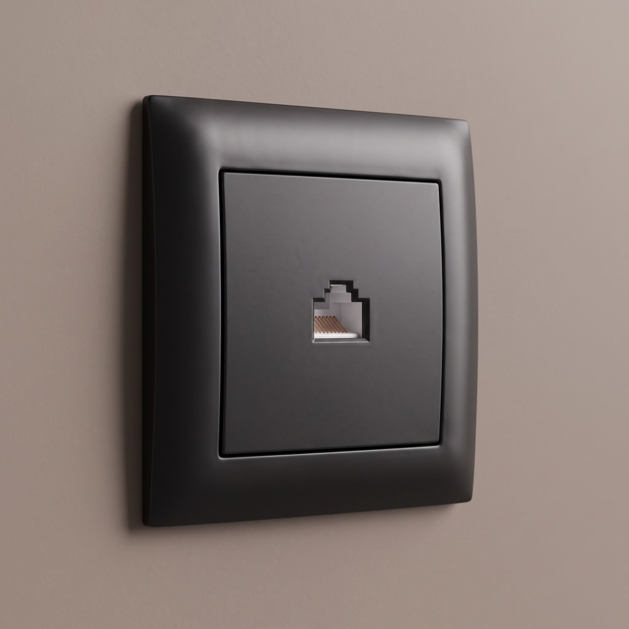 Toolight Rj45 Lizdas Oste Jnh010-s Juodas aprašymas - Prekės nuotrauka