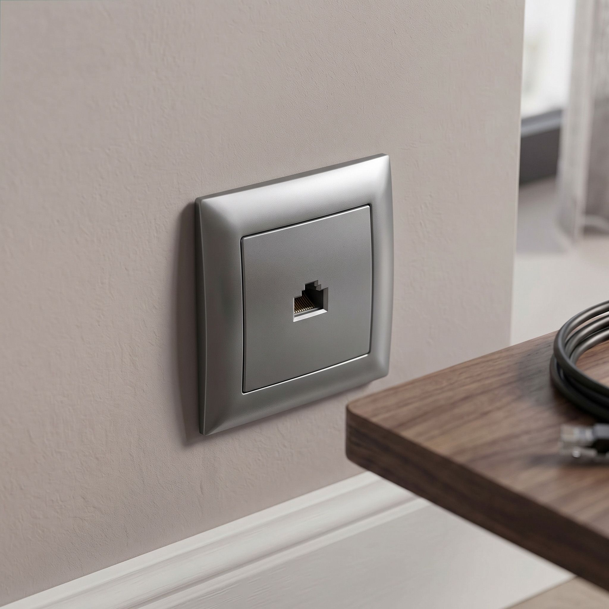 Toolight Rj45 Lizdas Oste Jnh010-s Pilkas aprašymas - Prekės nuotrauka