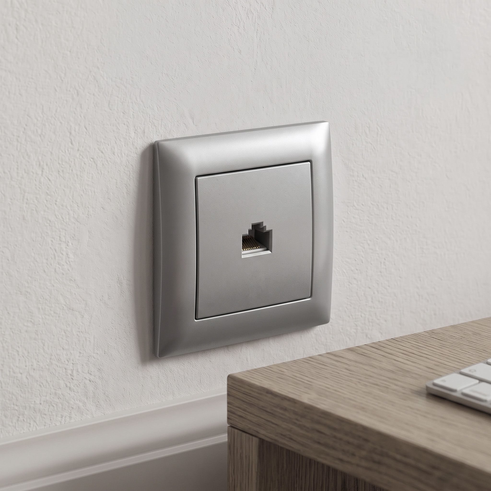 Toolight Rj45 Lizdas Oste Jnh010-s Pilkas aprašymas - Prekės nuotrauka