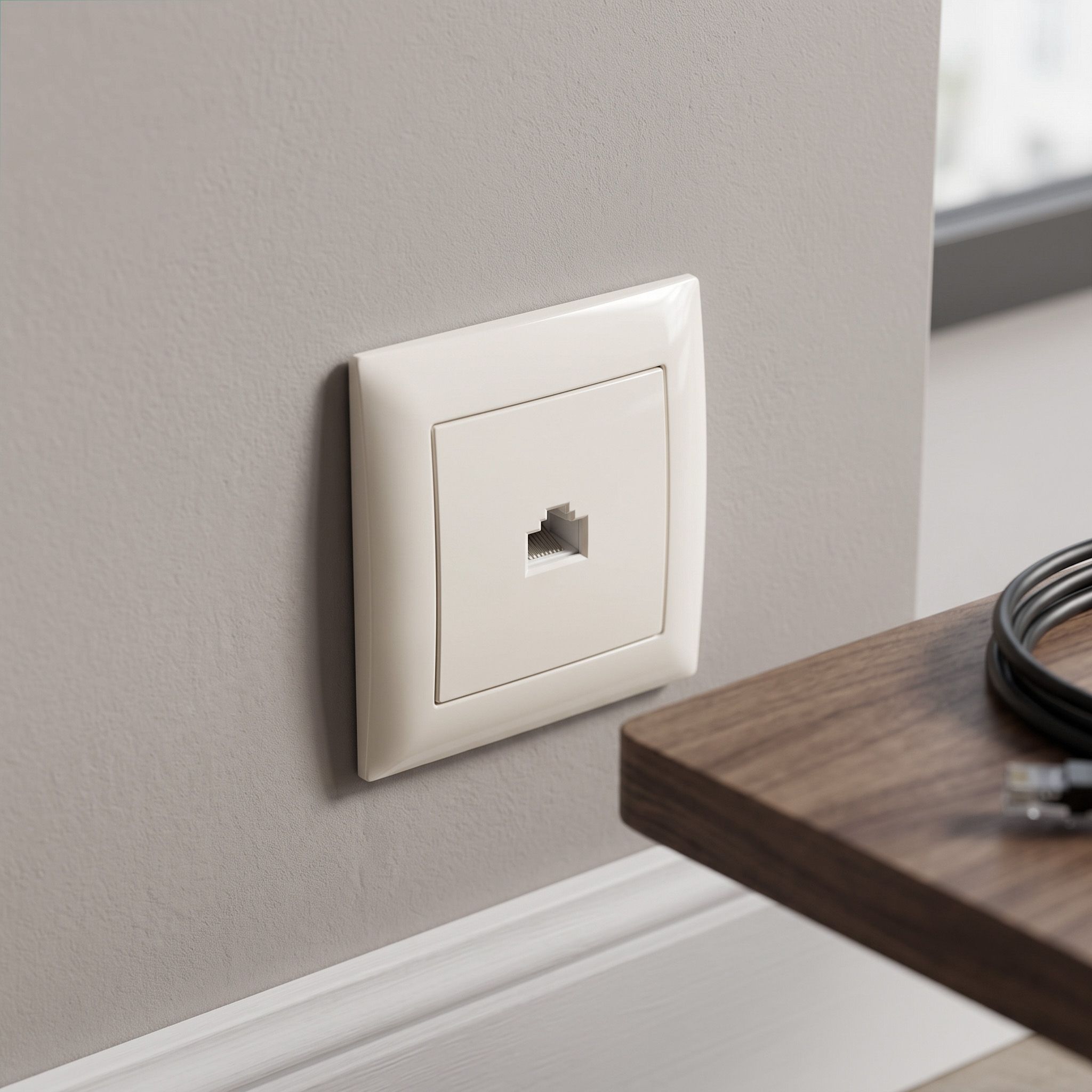Toolight Rj45 Lizdas Su Rėmeliu Oste Jnh010-s rusvai gelsvas aprašymas - Prekės nuotrauka