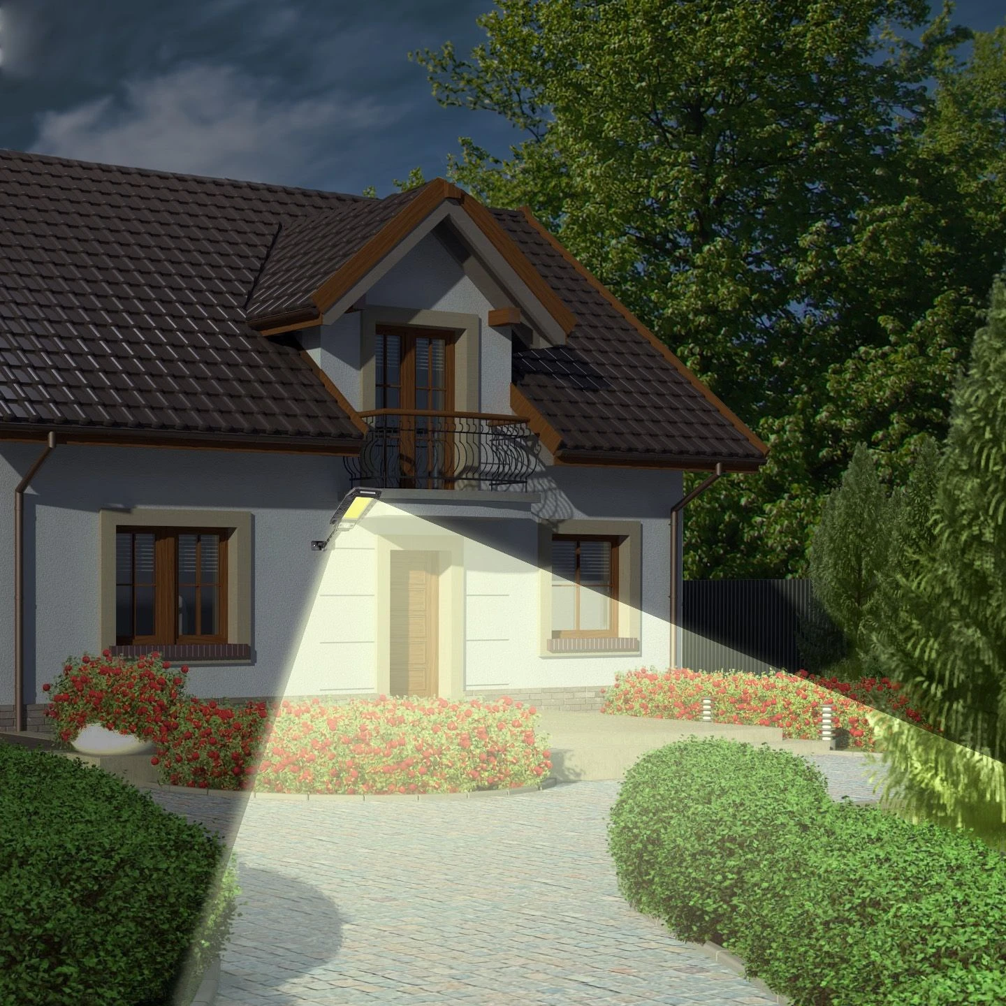 Toolight Saulės lempa LED RSL018 aprašymas - Prekės nuotrauka